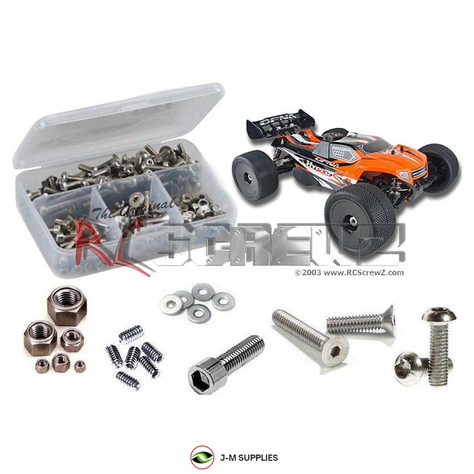 RCScrewZ Stainless Screw Kit ofn073 for Ofna Hyper SSTe Truggy 1/8th - Picture 1 of 12