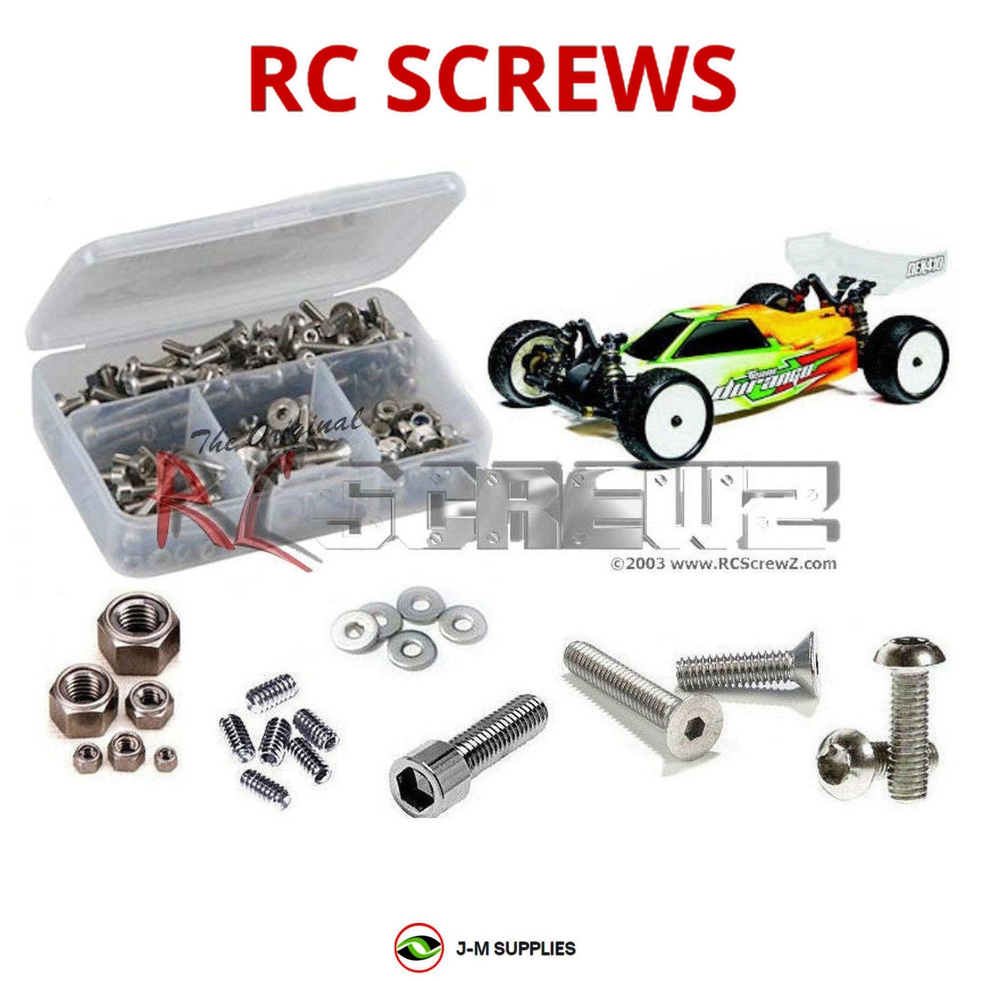 RCScrewZ Stainless Steel Screw Kit durg022 for Team Durango DEX410 V5 - Picture 1 of 12