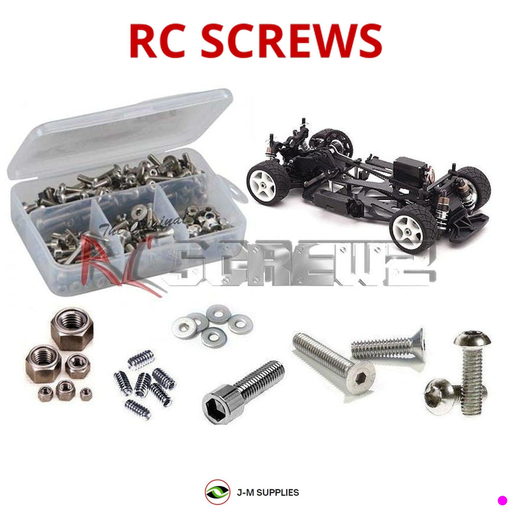 RCScrewZ Stainless Steel Screw Kit hpi020 for HPI Racing Mini RS4 - Picture 1 of 12