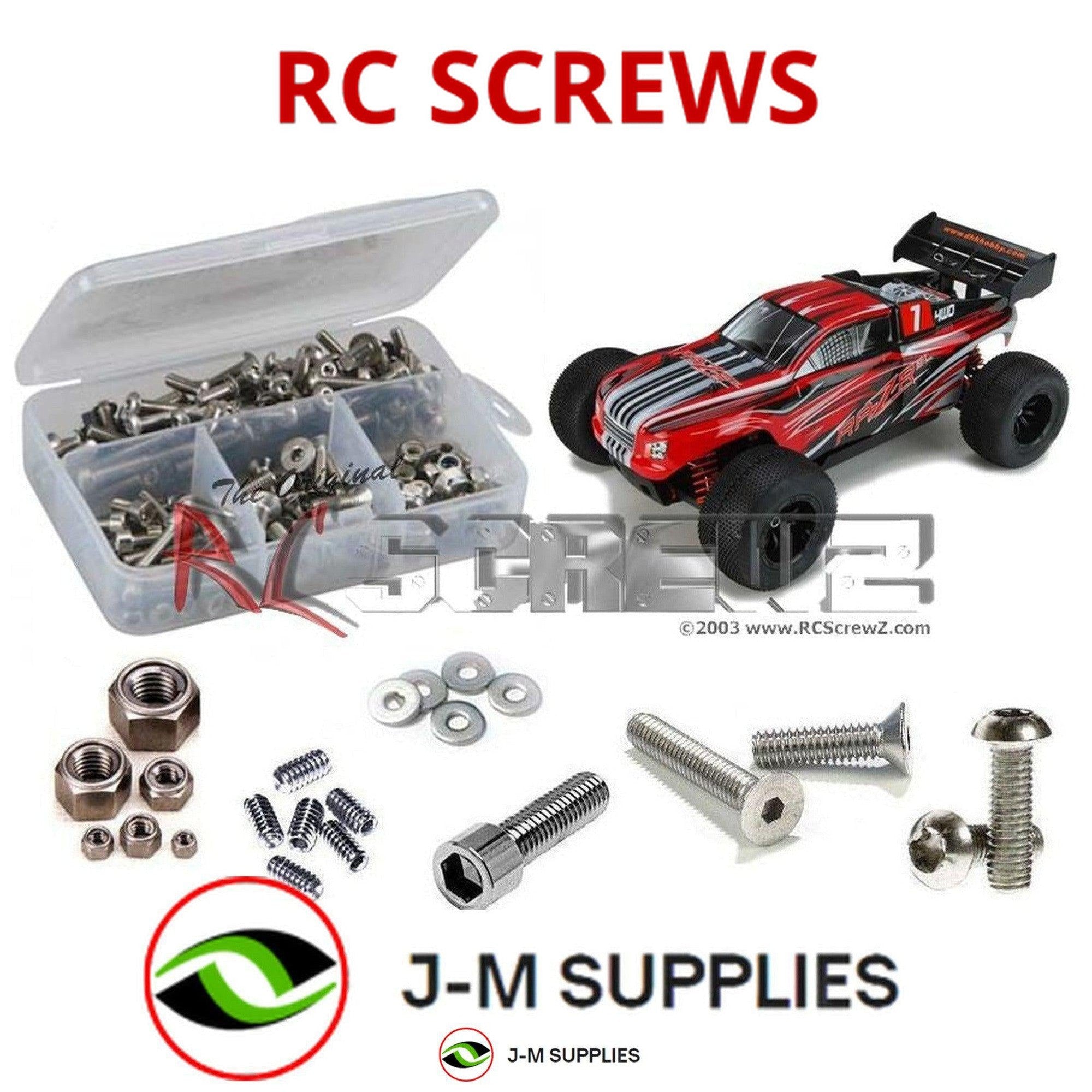 RCScrewZ Stainless Steel Screw Kit dhk002 for DHK Hobby Raz-R BL Truggy - Picture 1 of 12