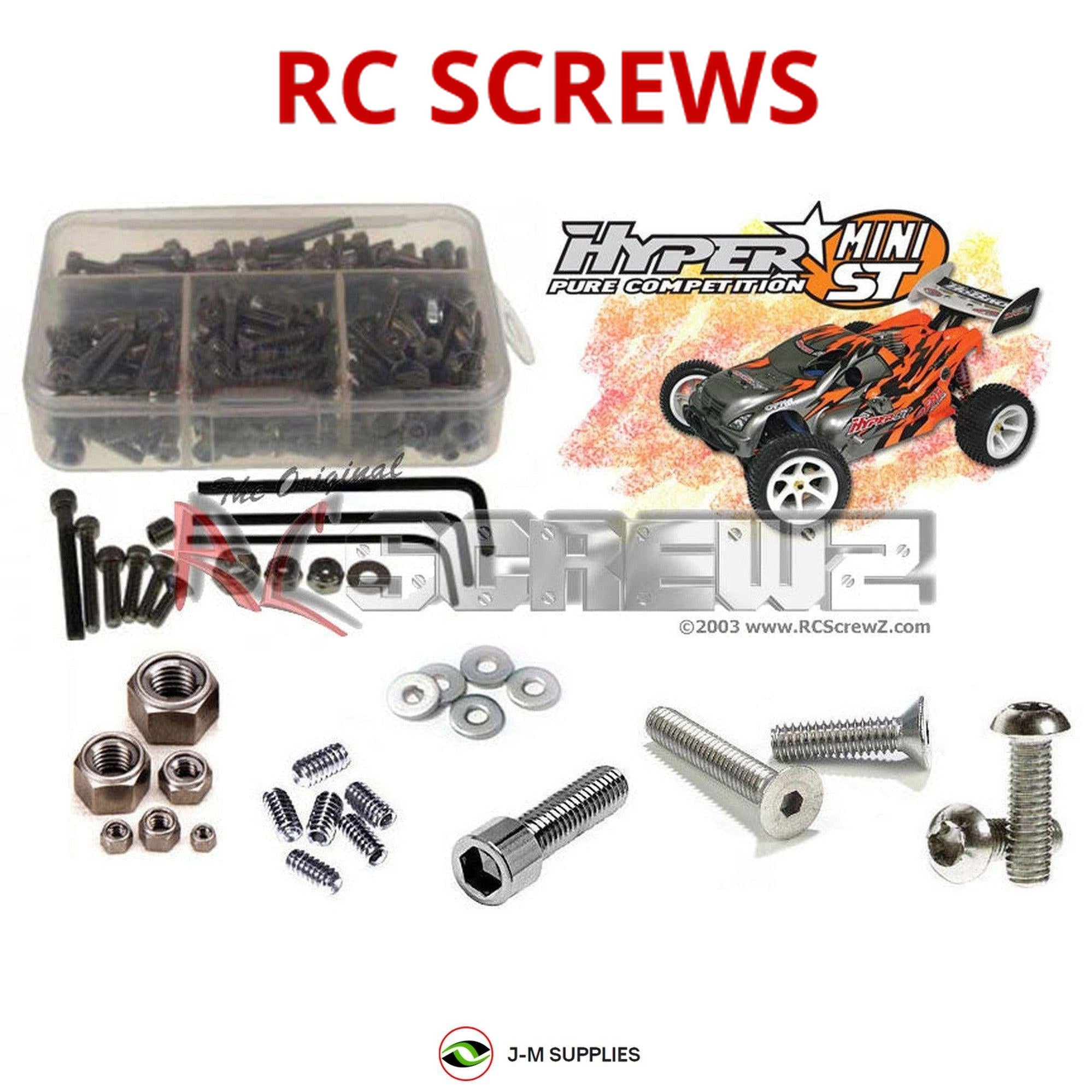 RCScrewZ Stainless Screw Kit ofn049 for Ofna Hyper Mini ST | KIT - Picture 1 of 12