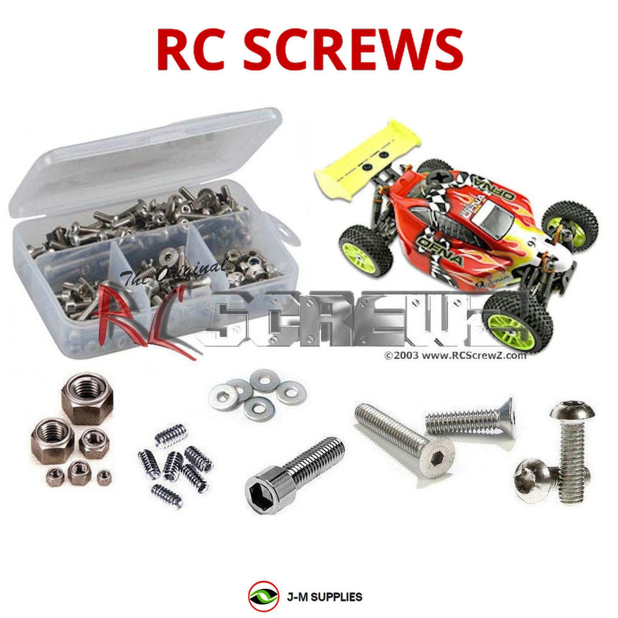 RCScrewZ Stainless Steel Screw Kit ofn008 for Ofna 9.5 MBX - Picture 1 of 12