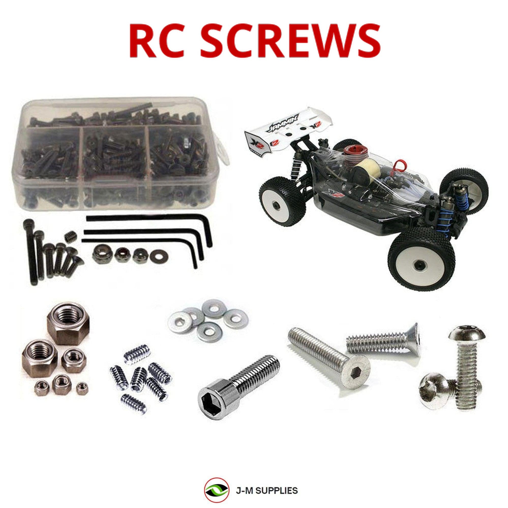 RCScrewZ Stainless Steel Screw Kit ofn050 for Ofna/Jammin X2 Buggy - Picture 1 of 12