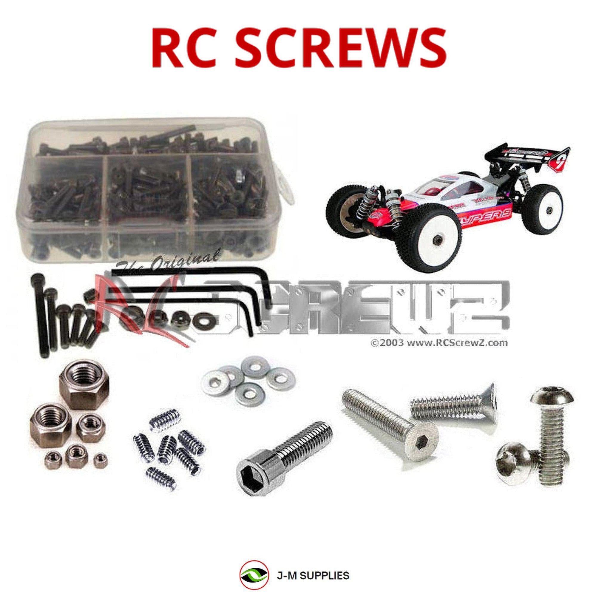 RCScrewZ Stainless Steel Screw Kit ofn051 for Ofna Hyper 9e/Bump Edition - Picture 1 of 12