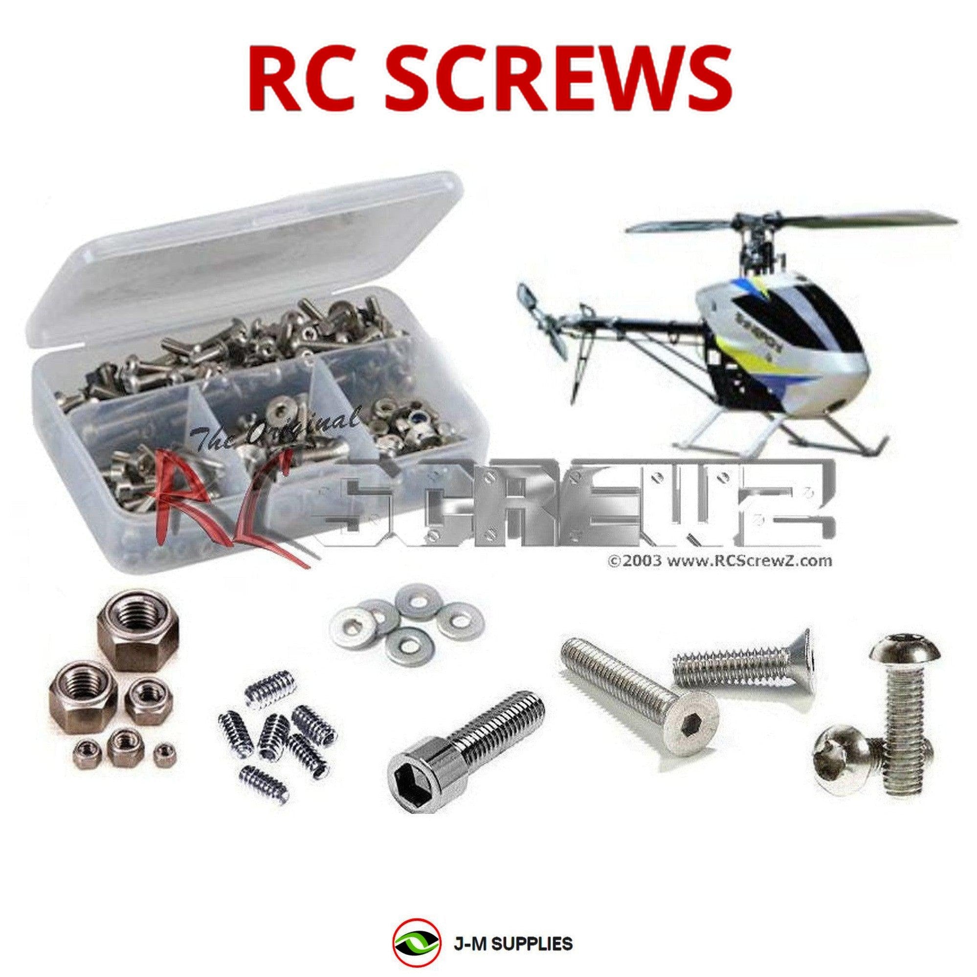 RCScrewZ Stainless Steel Screw Kit syn008 for Synergy 516 - Picture 1 of 12