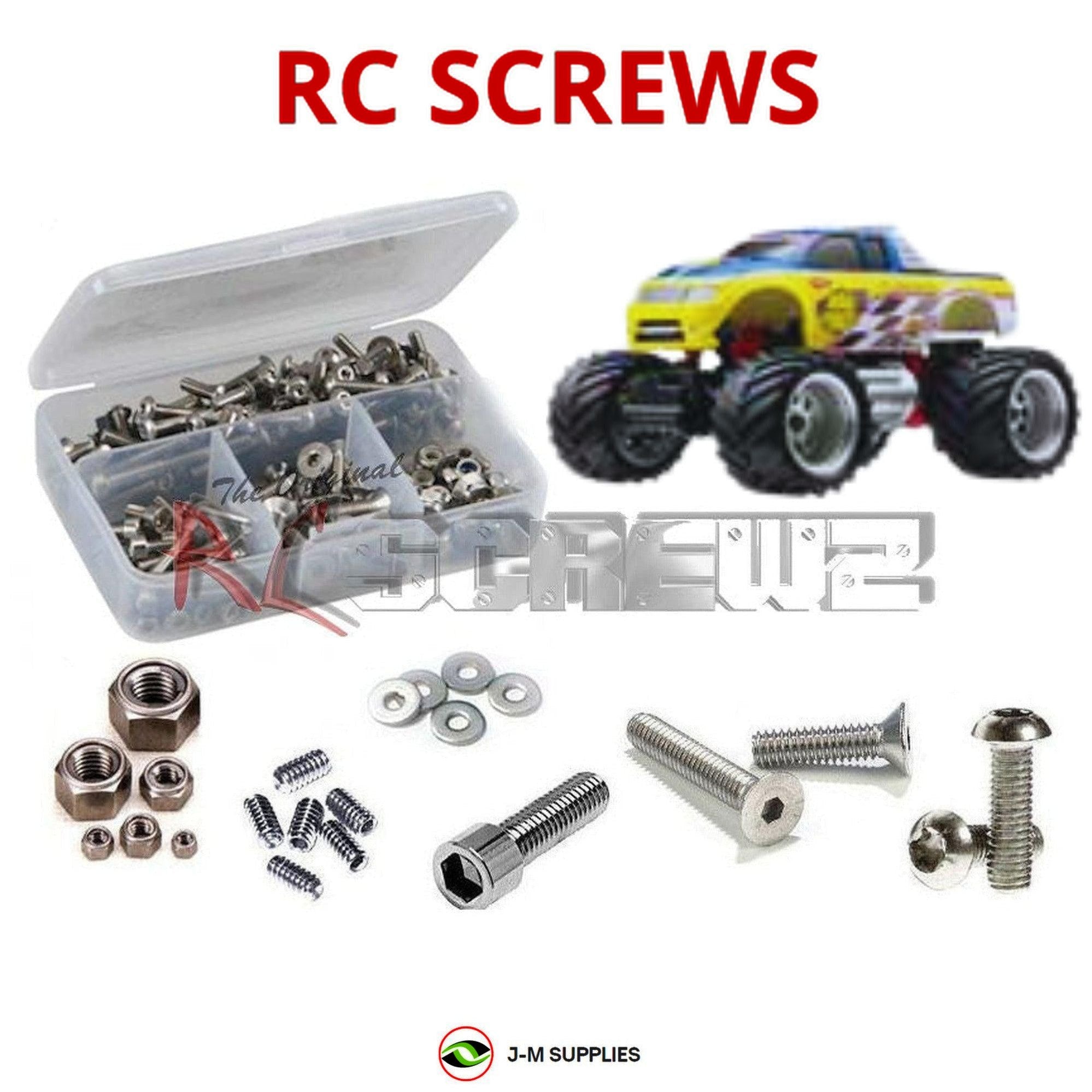 RCScrewZ Stainless Steel Screw Kit kyo050 for Kyosho Mini Madforce - Picture 1 of 12