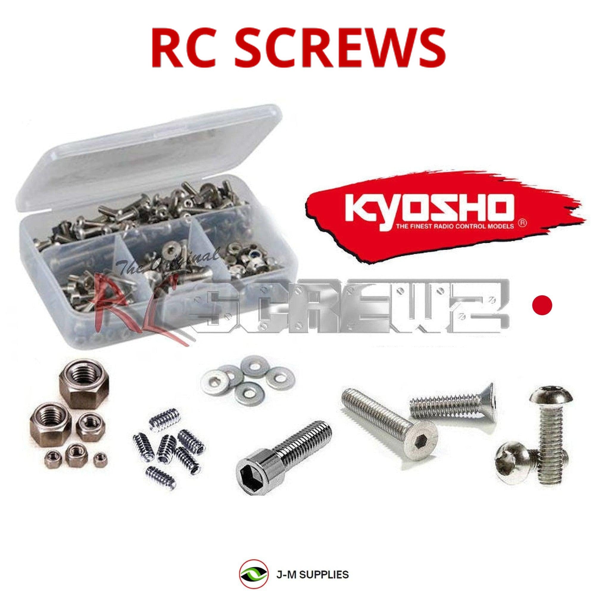 RCScrewZ Stainless Steel Screw Kit kyo076 for Kyosho Caliber M50 HELI - Picture 1 of 12