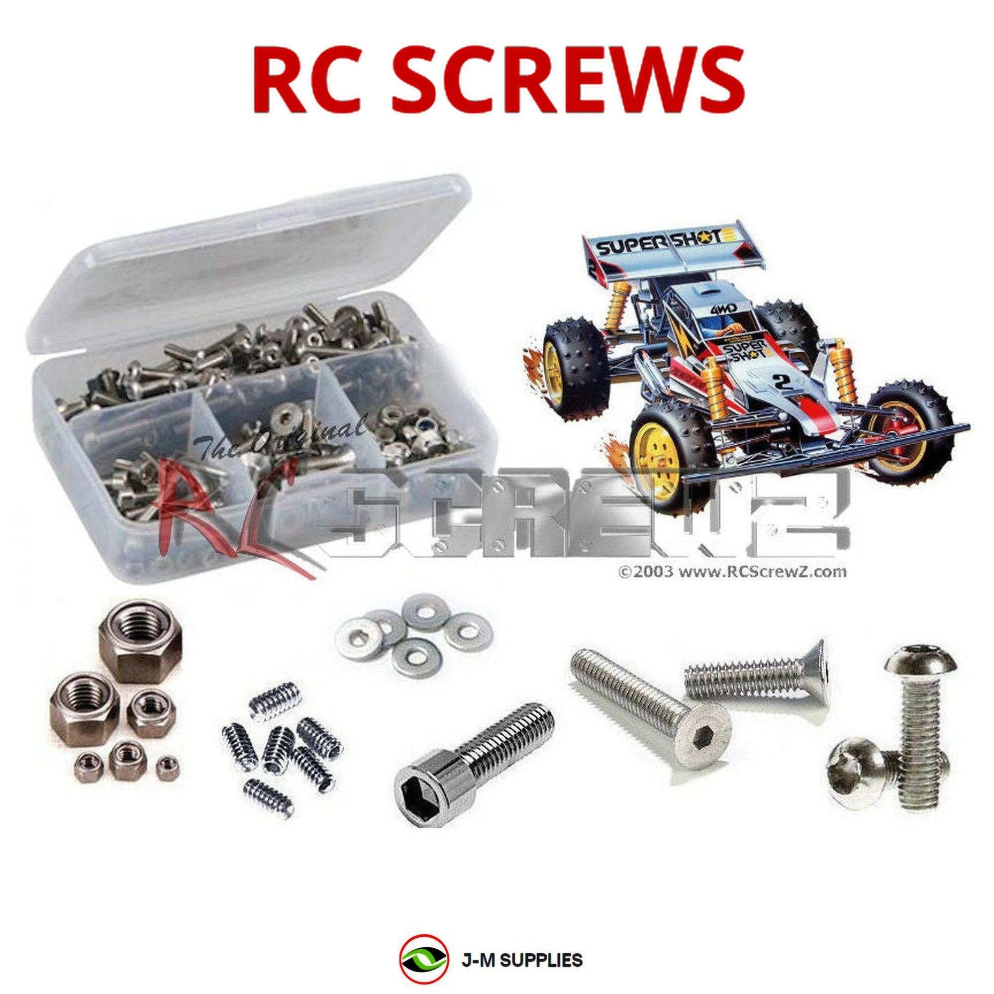 RCScrewZ Stainless Steel Screw Kit tam097 for Tamiya Super Shop Vintage - Picture 1 of 12