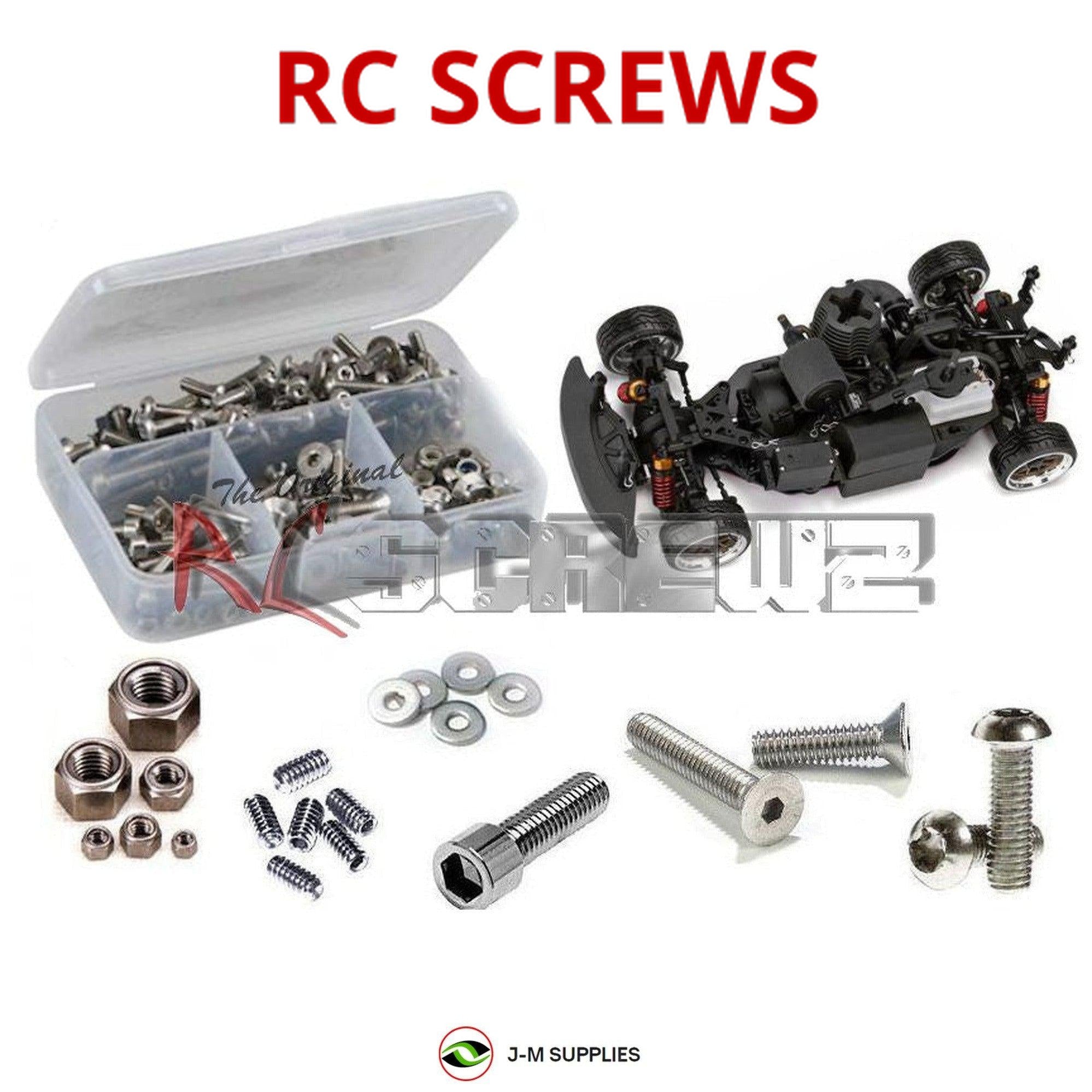 RCScrewZ Stainless Screw Kit hpi096 for HPI Racing RS4 3 Nitro Drift #112587 - Picture 1 of 12