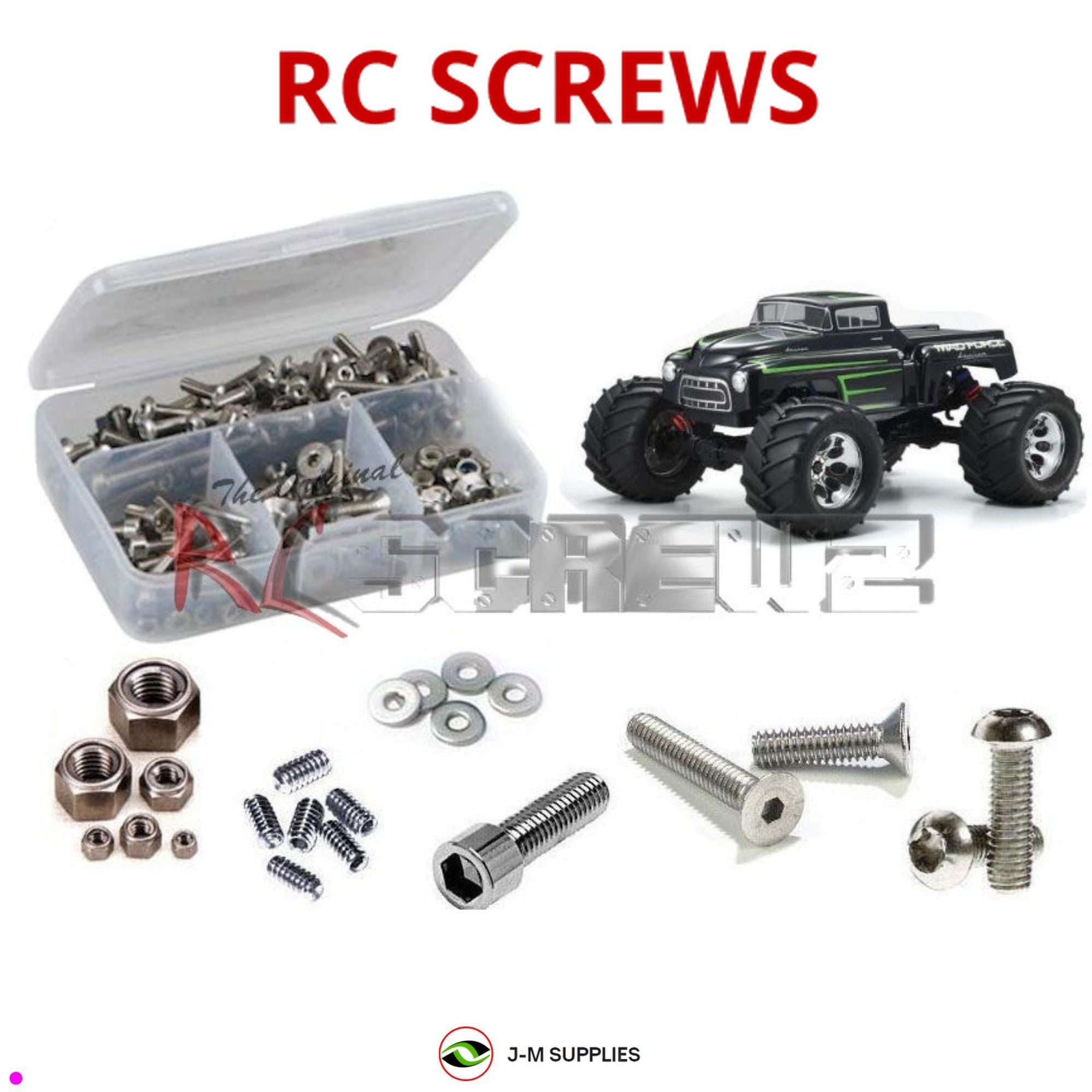 RCScrewZ Stainless Steel Screw Kit kyo132 for Kyosho Kruiser Nitro - Picture 1 of 12