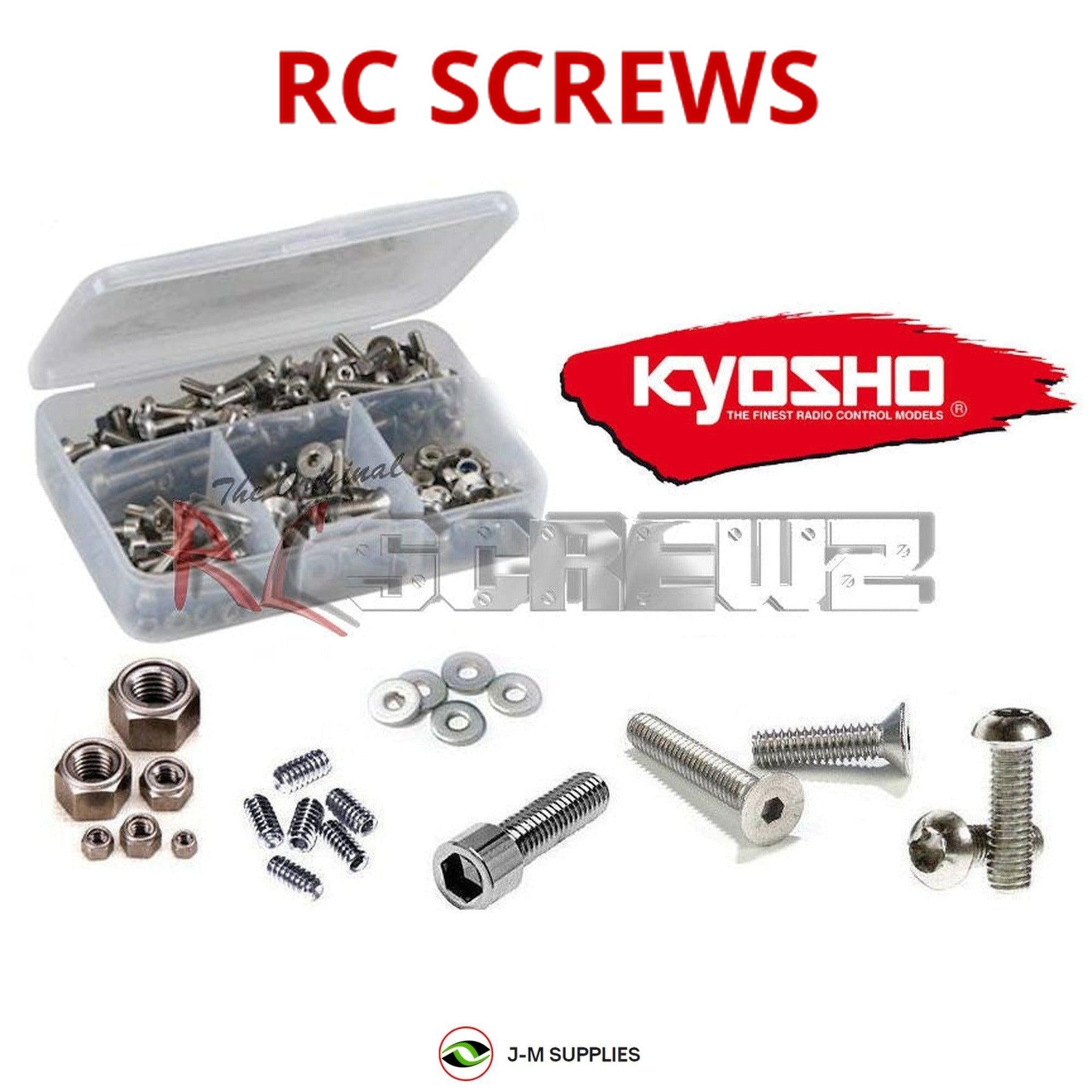 RCScrewZ Stainless Screw Kit kyo023 for Kyosho Ultima RB Sports EP #30072 - Picture 1 of 12