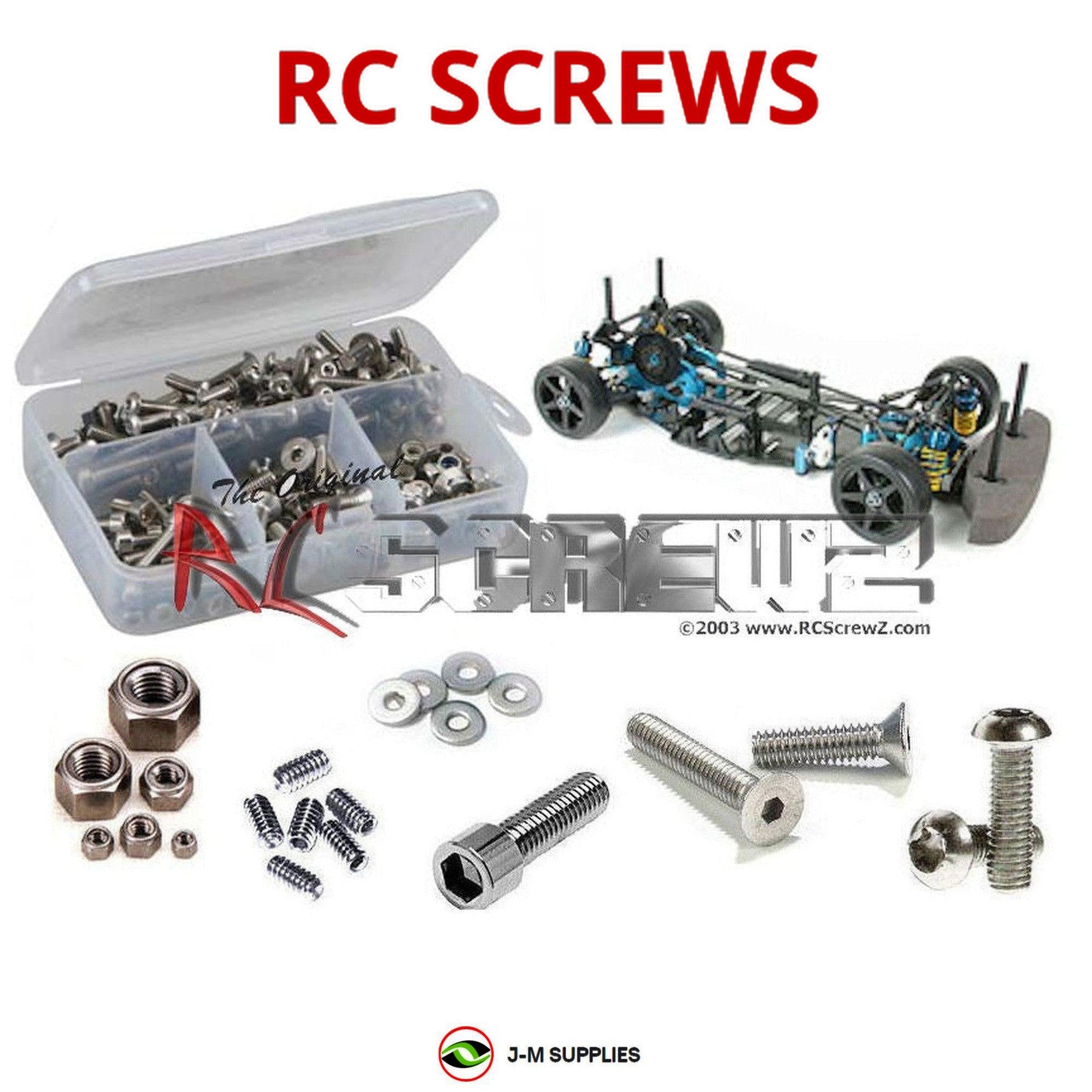 RCScrewZ Stainless Steel Screw Kit tam005 for Tamiya 414M1 & II - Picture 1 of 12