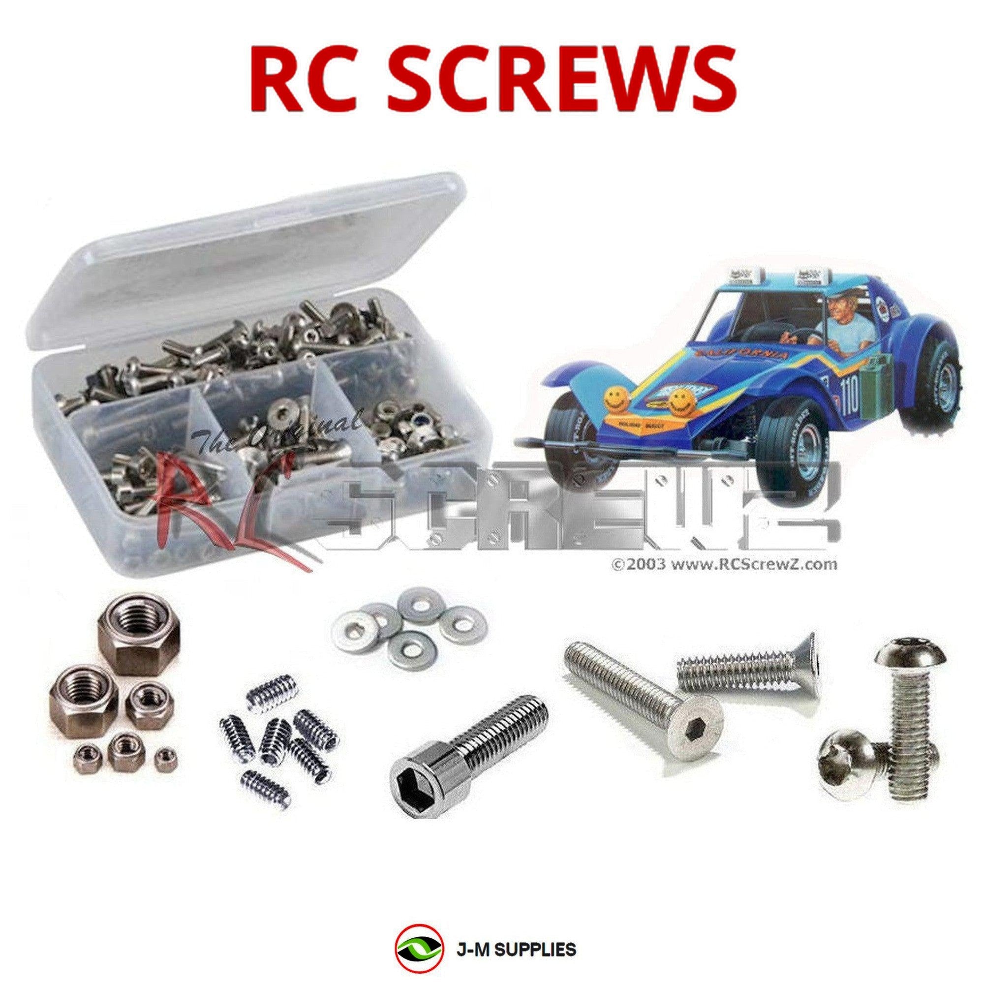 RCScrewZ Stainless Steel Screw Kit tam026 for Tamiya Holiday Buggy Vintage - Picture 1 of 12