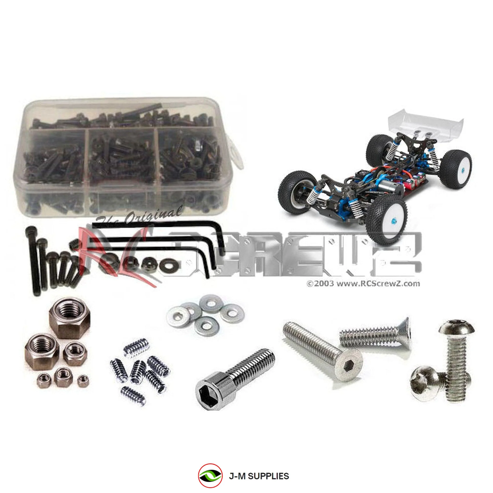 RCScrewZ Stainless Screw Kit tam143 for Tamiya TRF 511 1/10th Buggy #42139 - Picture 1 of 12