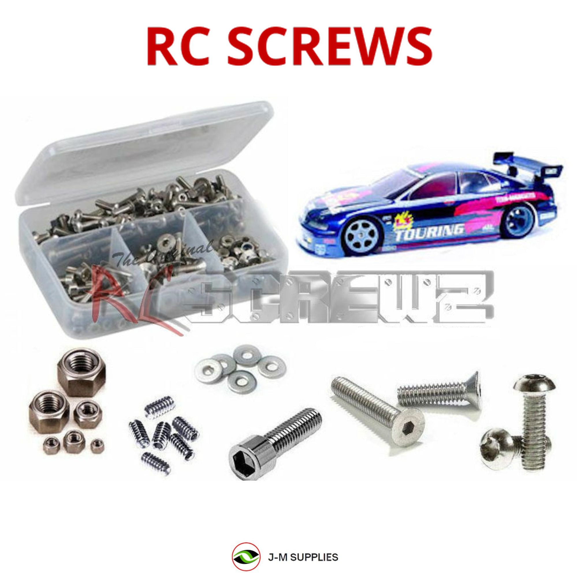 RCScrewZ Metric Stainless Screw Kit ass007m for Associated 10L3/Oval - Picture 1 of 12