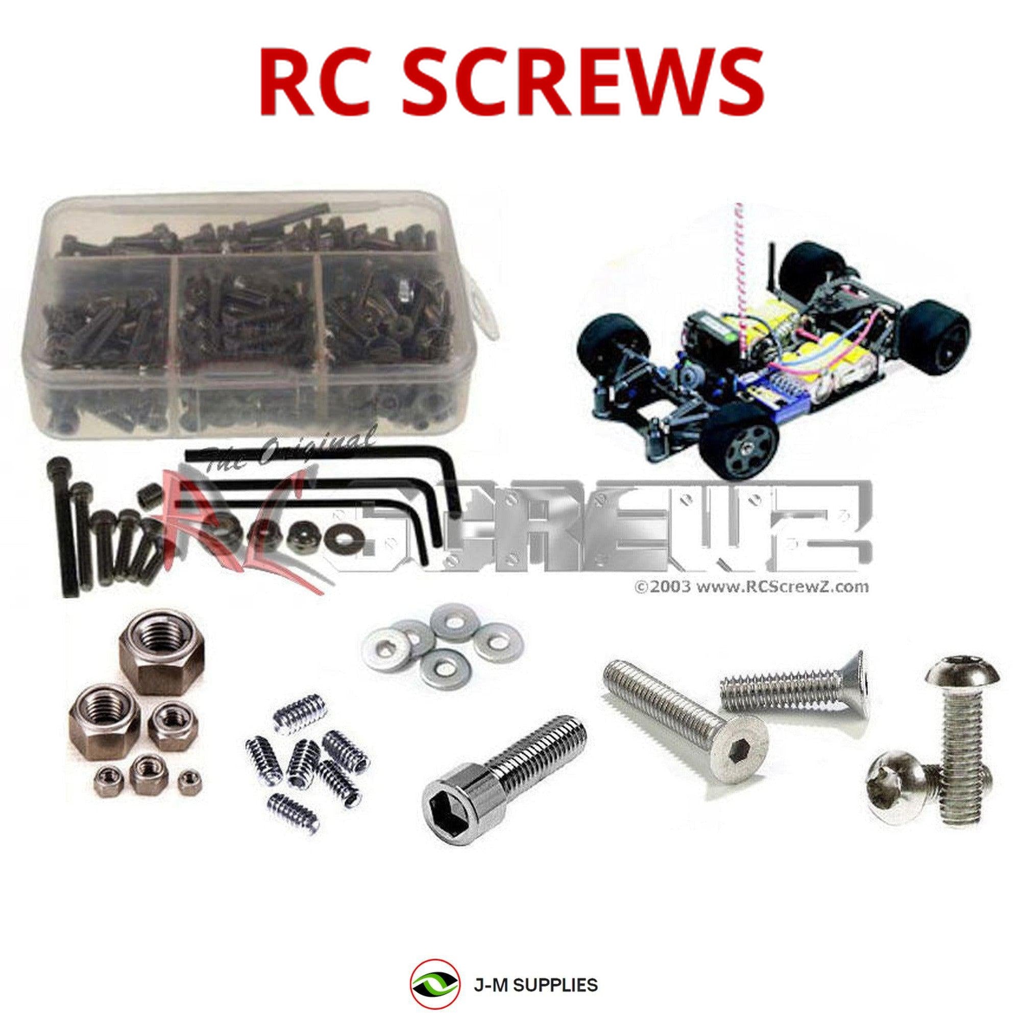 RCScrewZ Stainless Steel Screw Kit ass008 for Associated 12L3/Oval - Picture 1 of 12