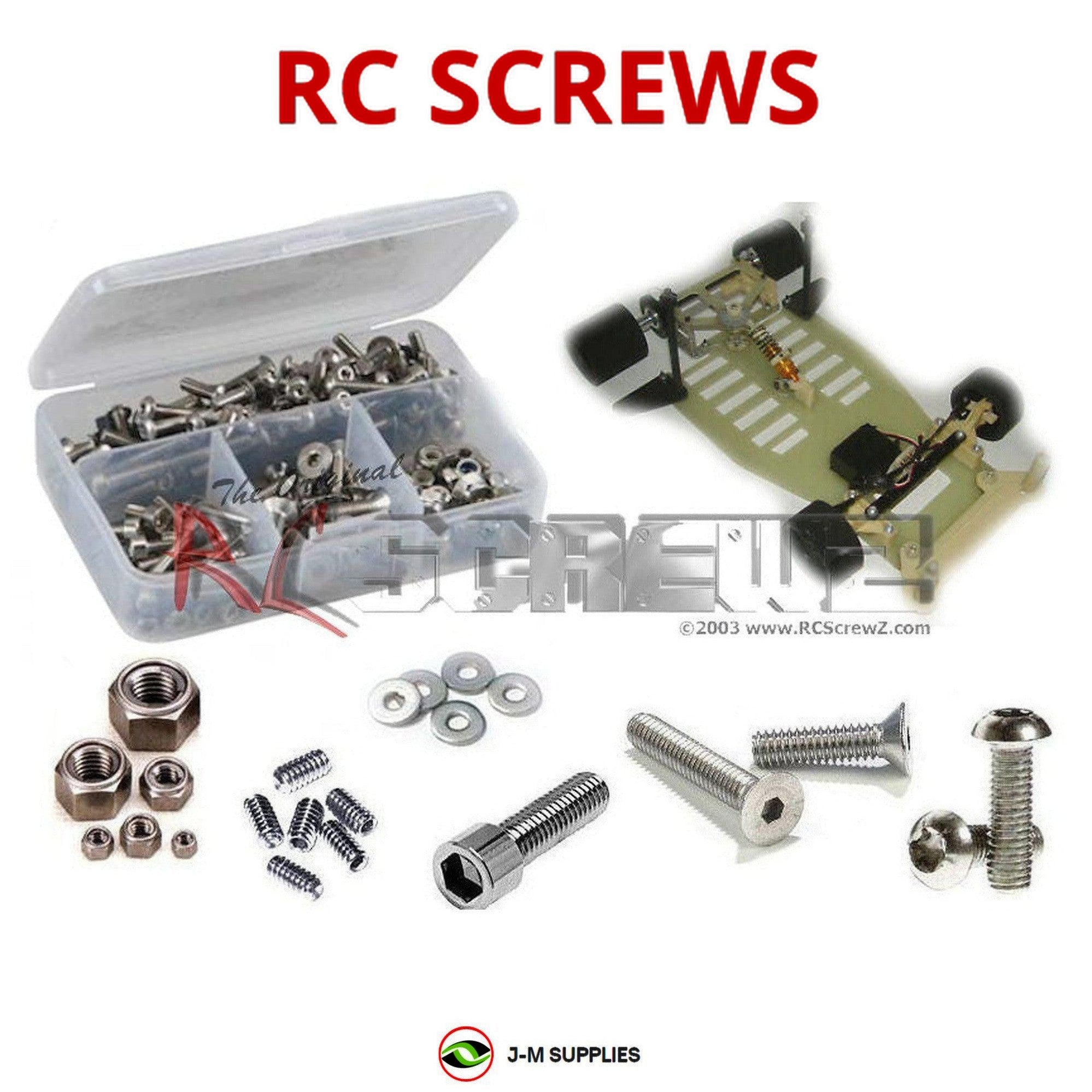 RCScrewZ Metric Stainless Screw Kit ass010m for Associated 10L4/Oval - Picture 1 of 12