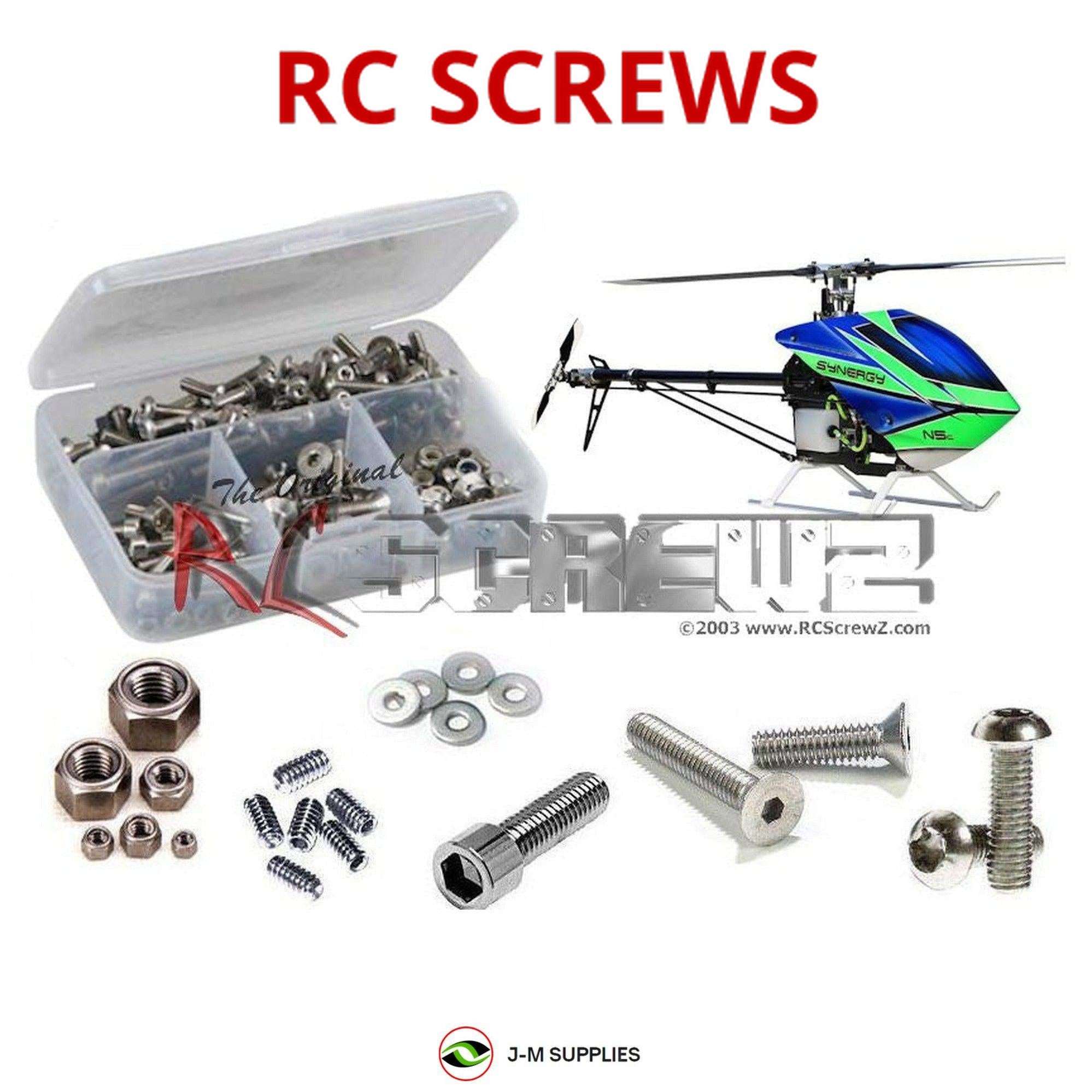 RCScrewZ Stainless Steel Screw Kit syn003 for Synergy N5c - Picture 1 of 12