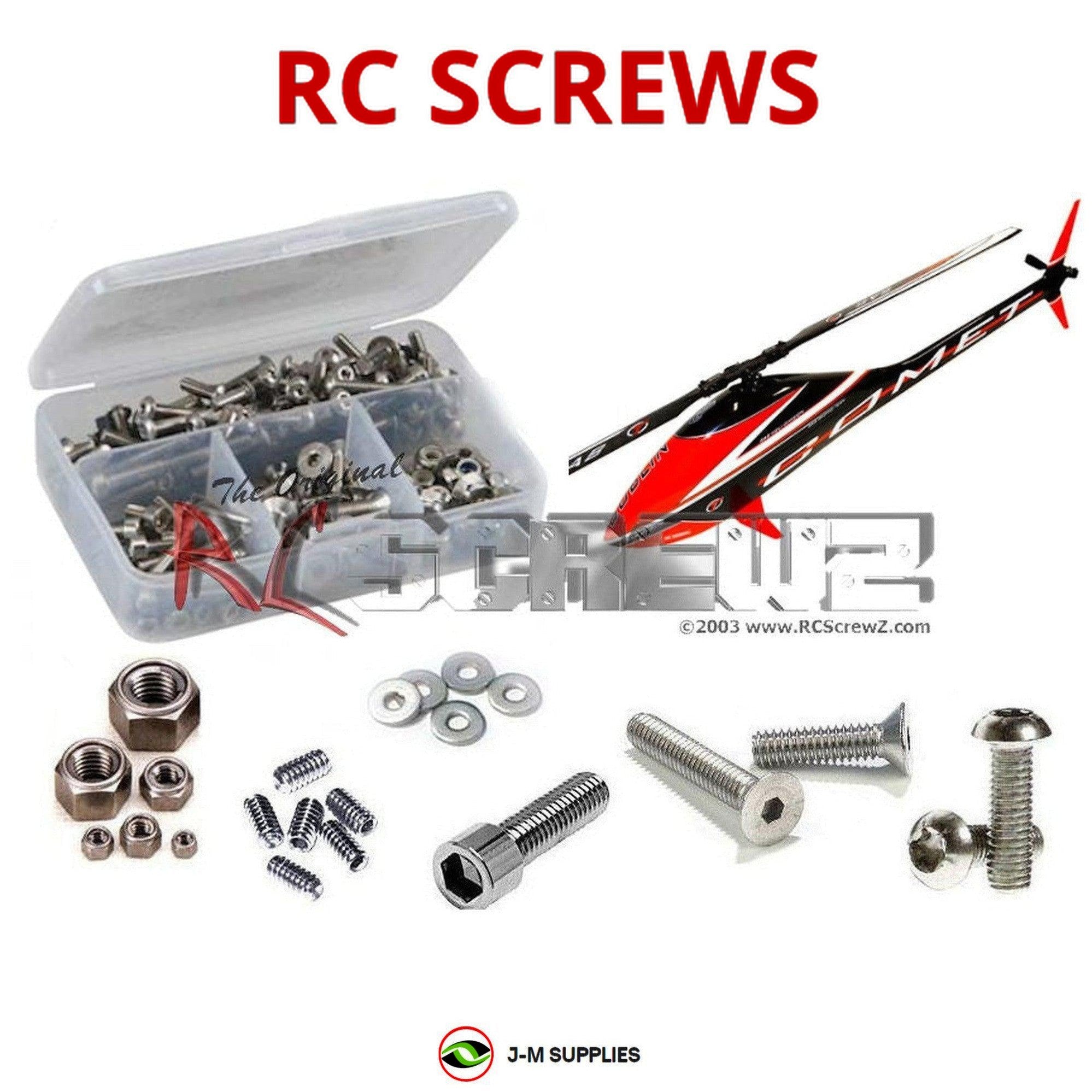 RCScrewZ Stainless Steel Screw Kit gob012 for Goblin Comet - Picture 1 of 12