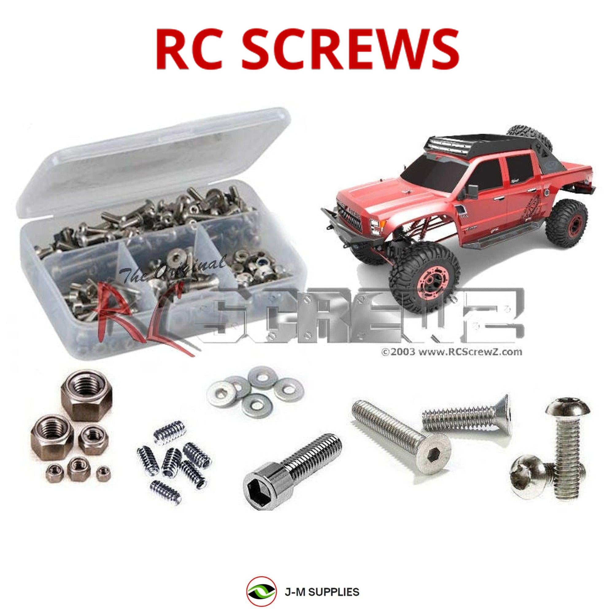 RCScrewZ Stainless Steel Screw Kit rcr063 for RedCat Racing 1/5 Clawback - Picture 1 of 12