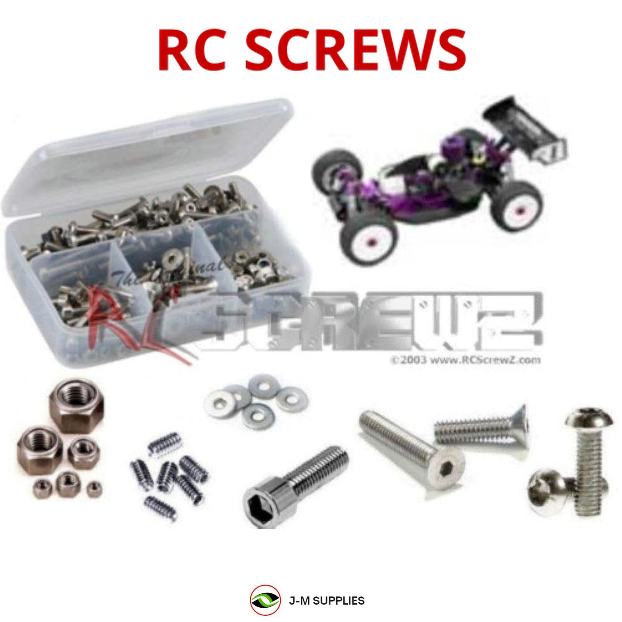 RCScrewZ Stainless Steel Screw Kit hot002 for Hot Bodies Lightning Pro 2 1/8th - Picture 1 of 12