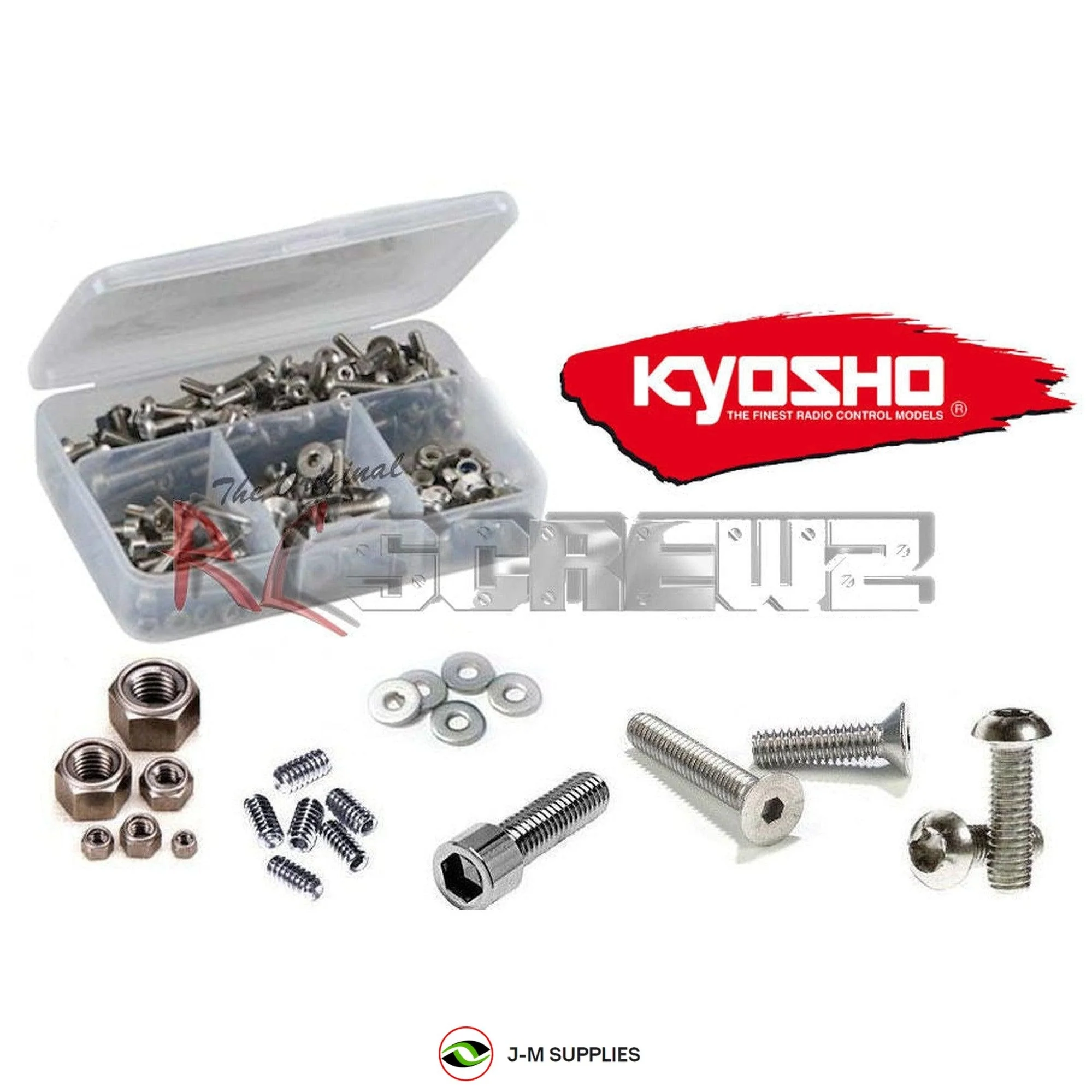 RCScrewZ Stainless Steel Screw Kit kyo033 for Kyosho Progress 4WDS #3067 - Picture 1 of 12