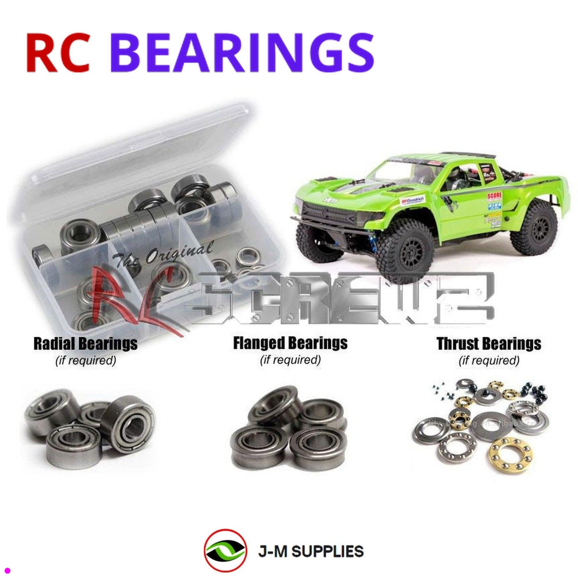 RCScrewZ Metal Shielded Bearing Kit axi021b for Axial Yeti Score Trophy #90050 - Picture 1 of 12