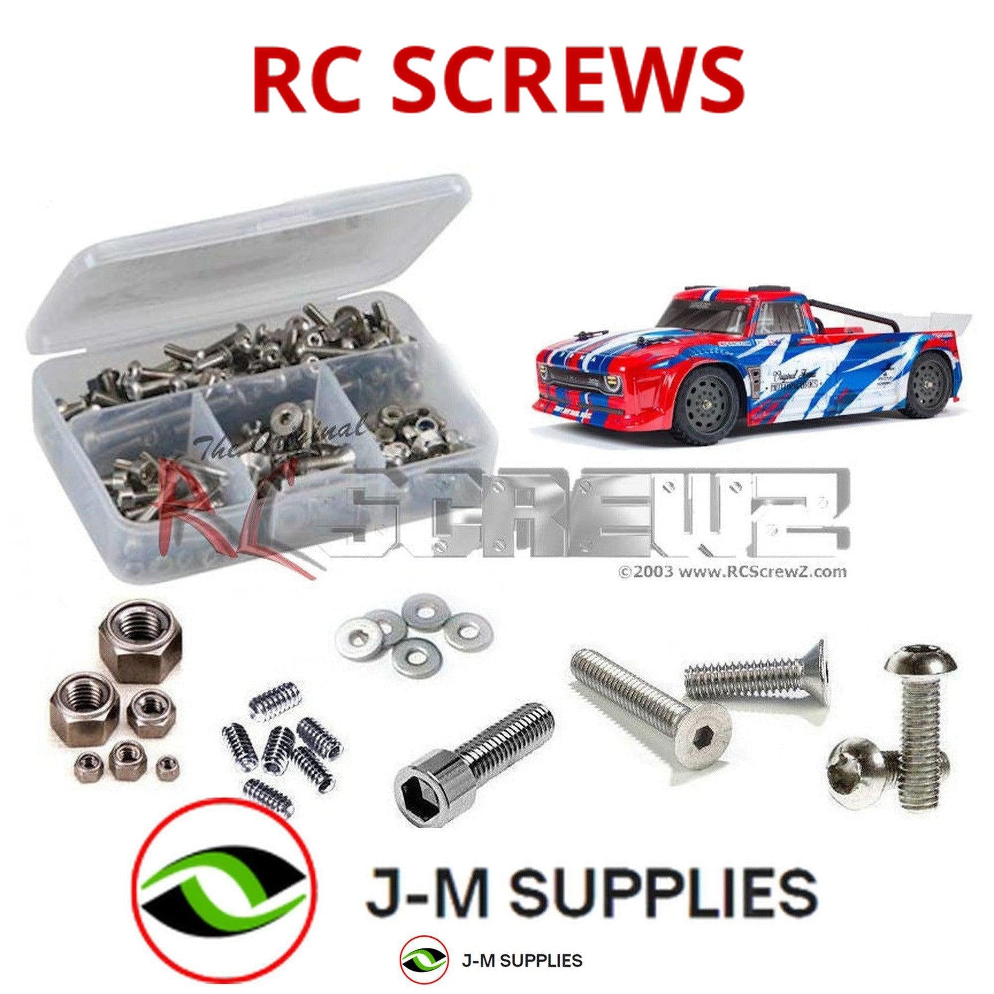 RCScrewZ Stainless Screw Kit ara045 for Arrma Infraction 4x4 Mega ARA4215V3T1/T2 - Picture 1 of 12