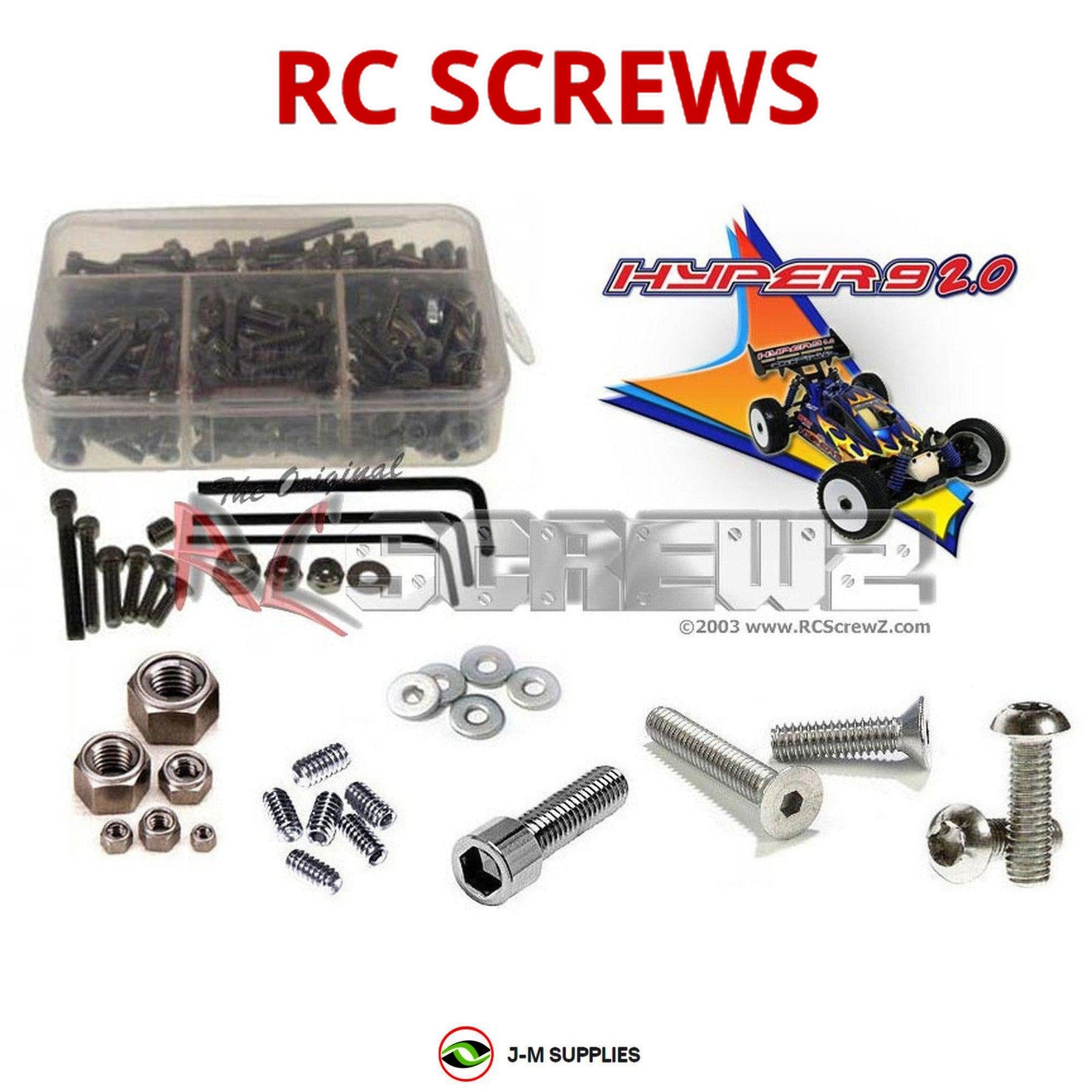 RCScrewZ Stainless Steel Screw Kit ofn058 for Ofna Hyper 9 V2.0 - Picture 1 of 12