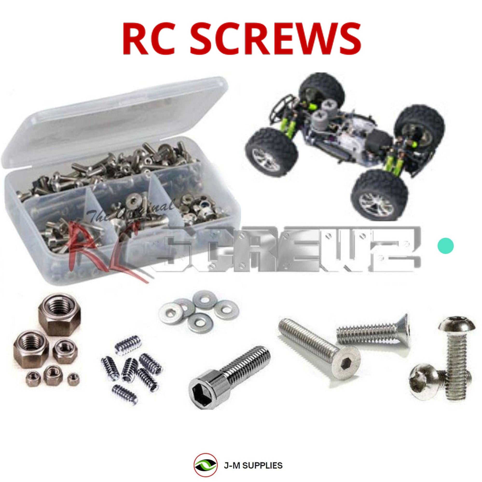 RCScrewZ Stainless Steel Screw Kit hot009 for Hot Bodies Lightning GTX2 - Picture 1 of 12