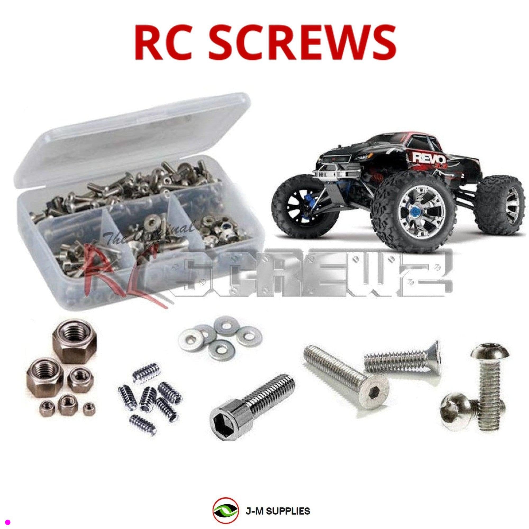 RCScrewZ Stainless Steel Screw Kit tra015 for Traxxas Revo 3.3 #53097 - Picture 1 of 12