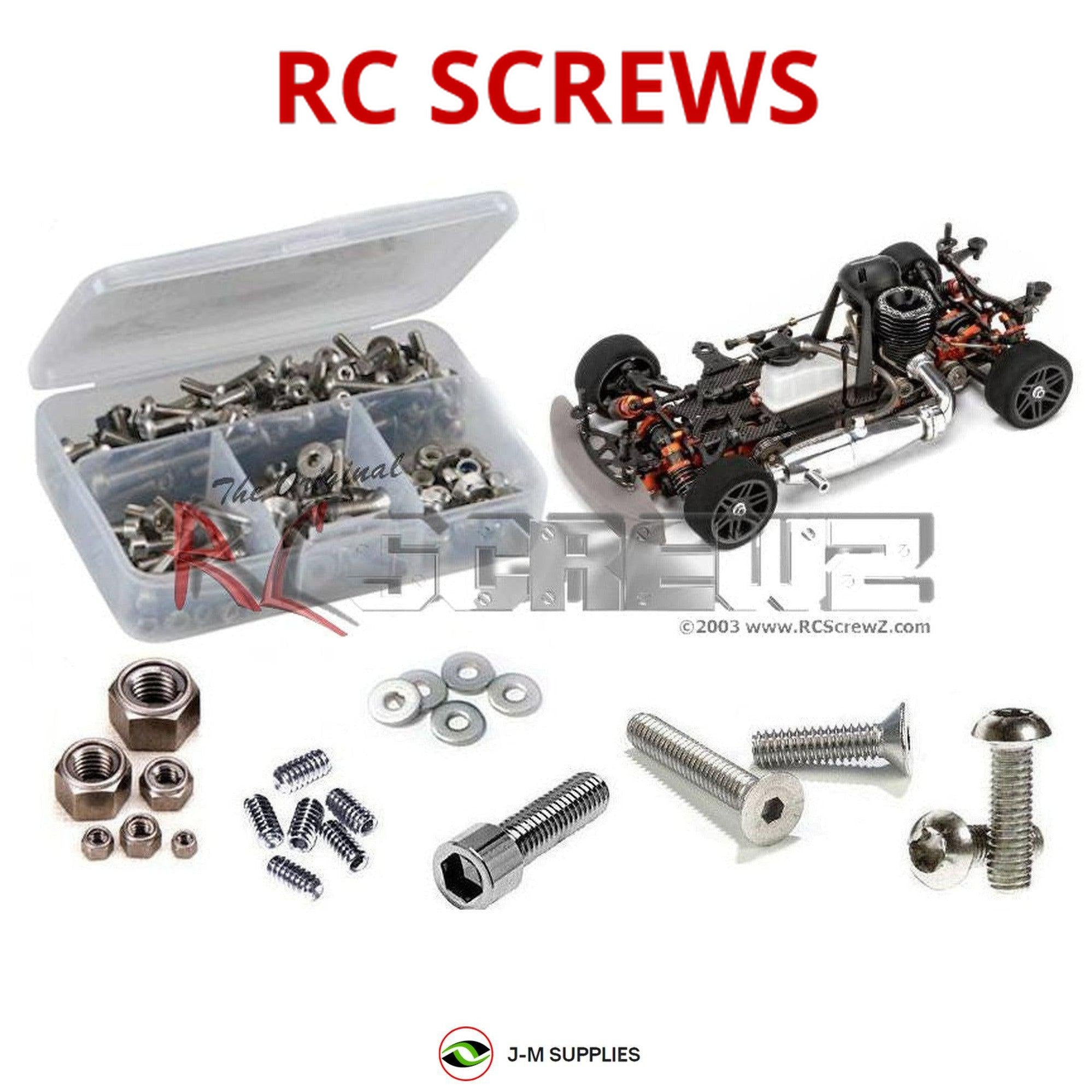 RCScrewZ Stainless Screw Kit hot038 for Hot Bodies R10 Onroad 1/10th - Picture 1 of 12