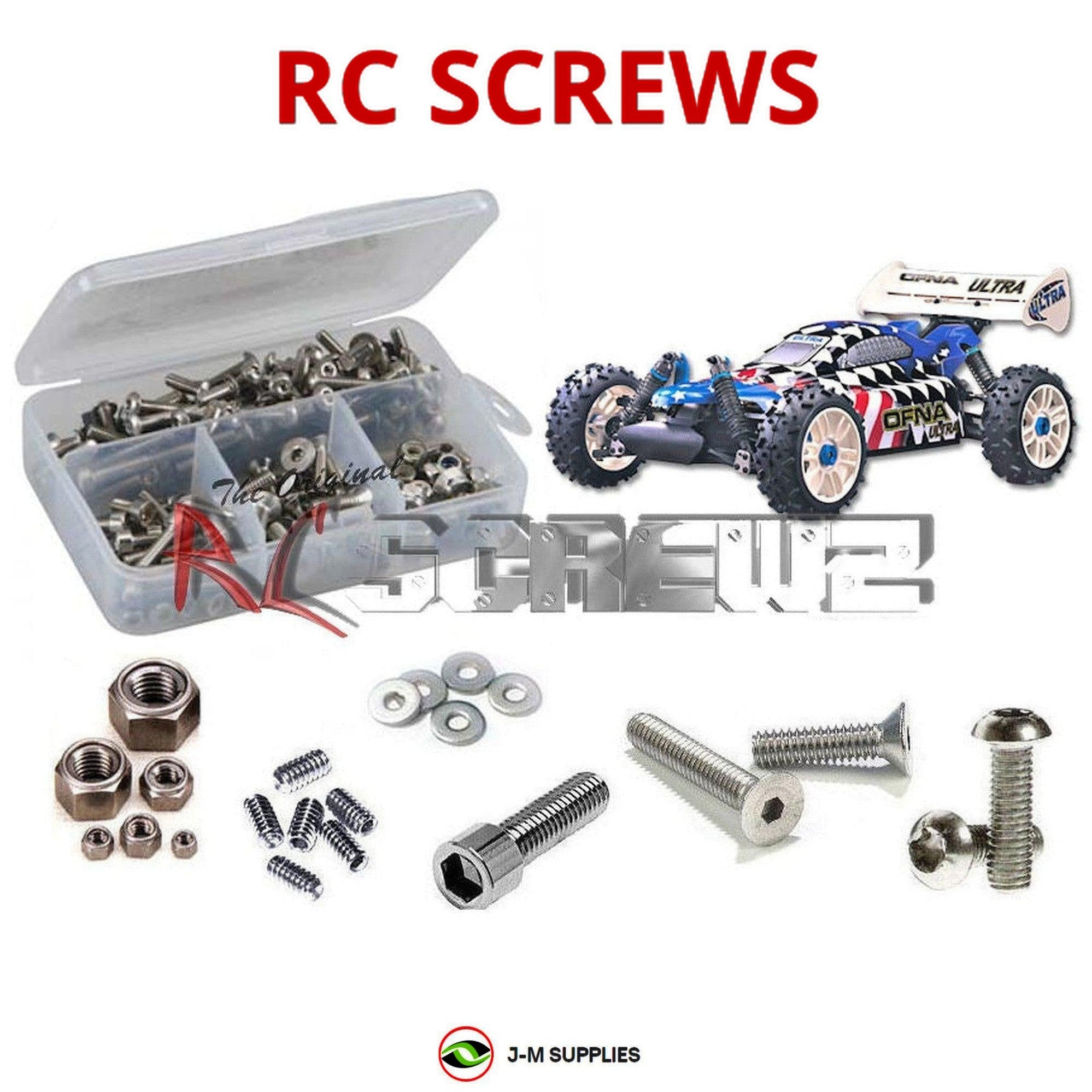 RCScrewZ Stainless Steel Screw Kit ofn014 for Ofna Ultra LX One/Pro - Picture 1 of 12