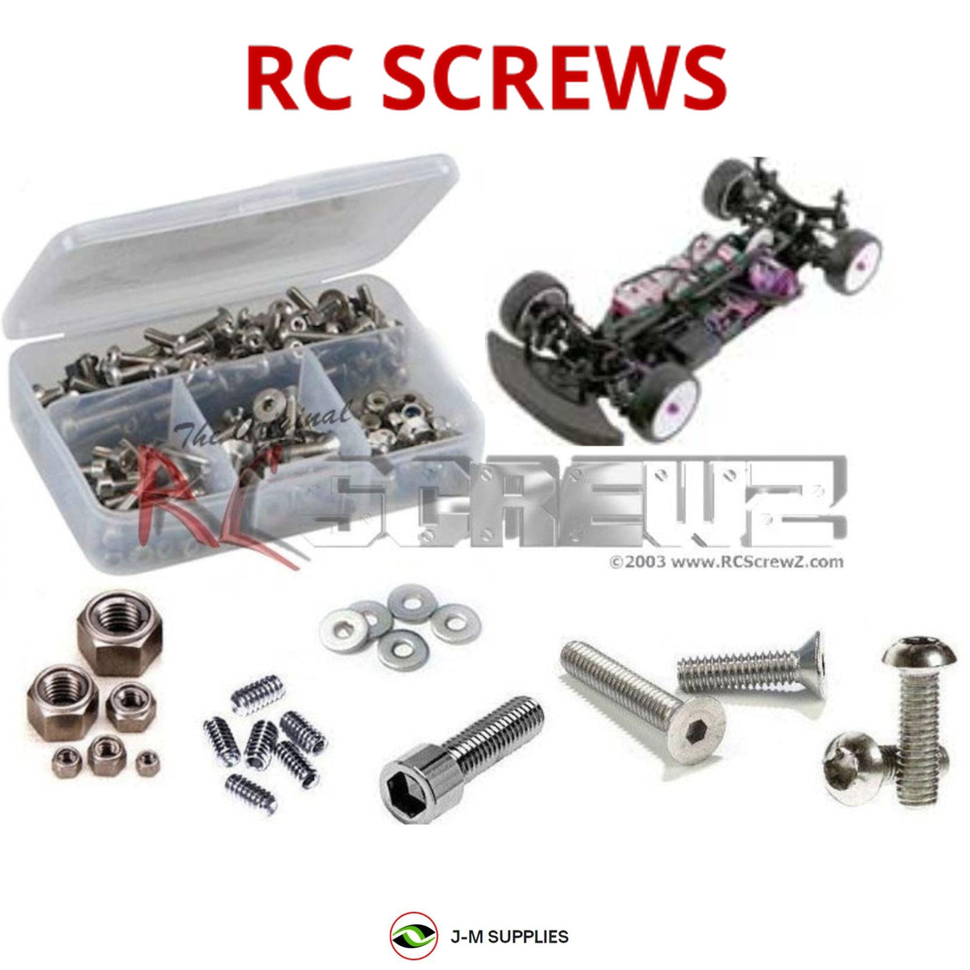 RCScrewZ Stainless Steel Screw Kit hot005 for Hot Bodies Cyclone - Picture 1 of 12