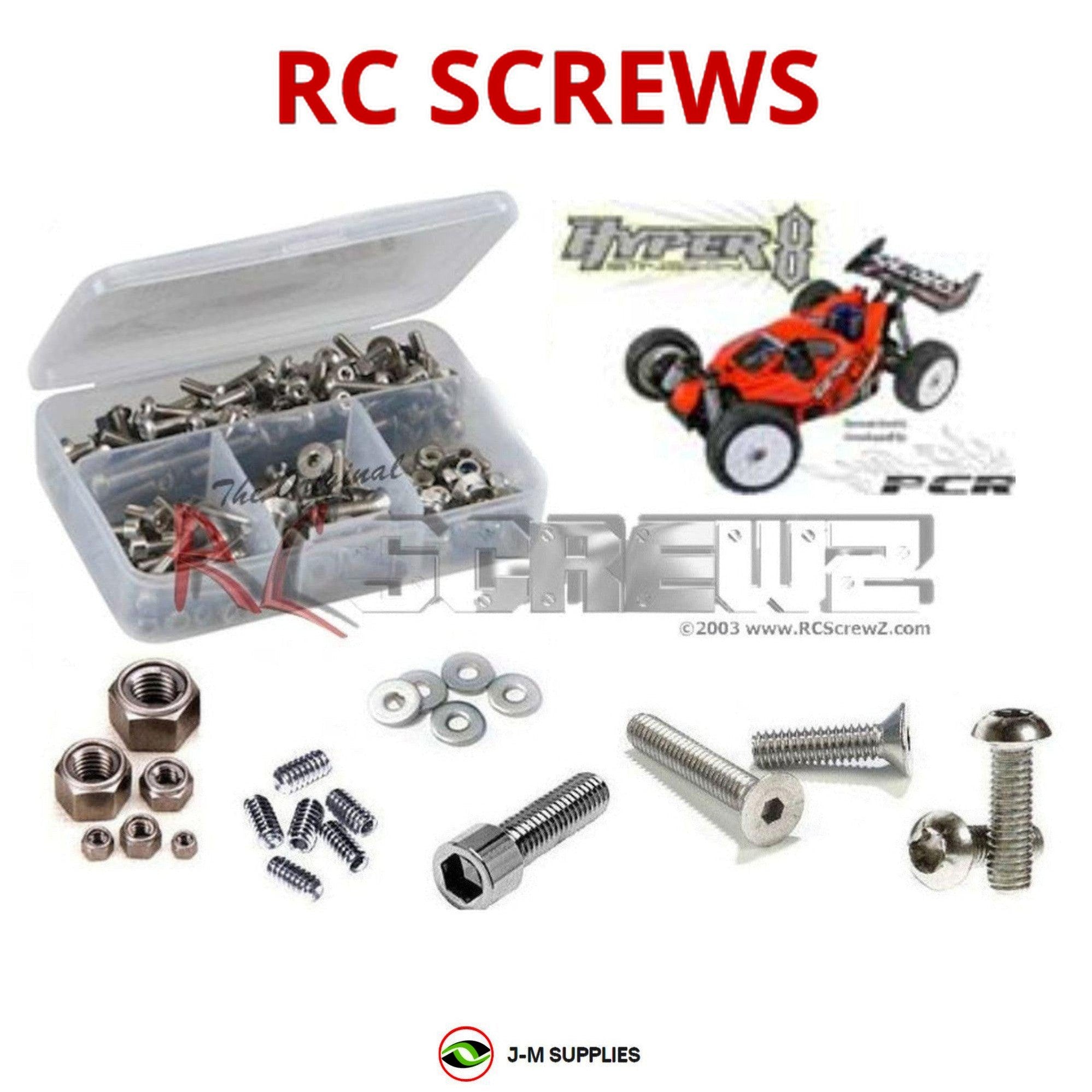 RCScrewZ Stainless Steel Screw Kit ofn035 for Ofna Hyper 8/8.5 RTR/Pro - Picture 1 of 12