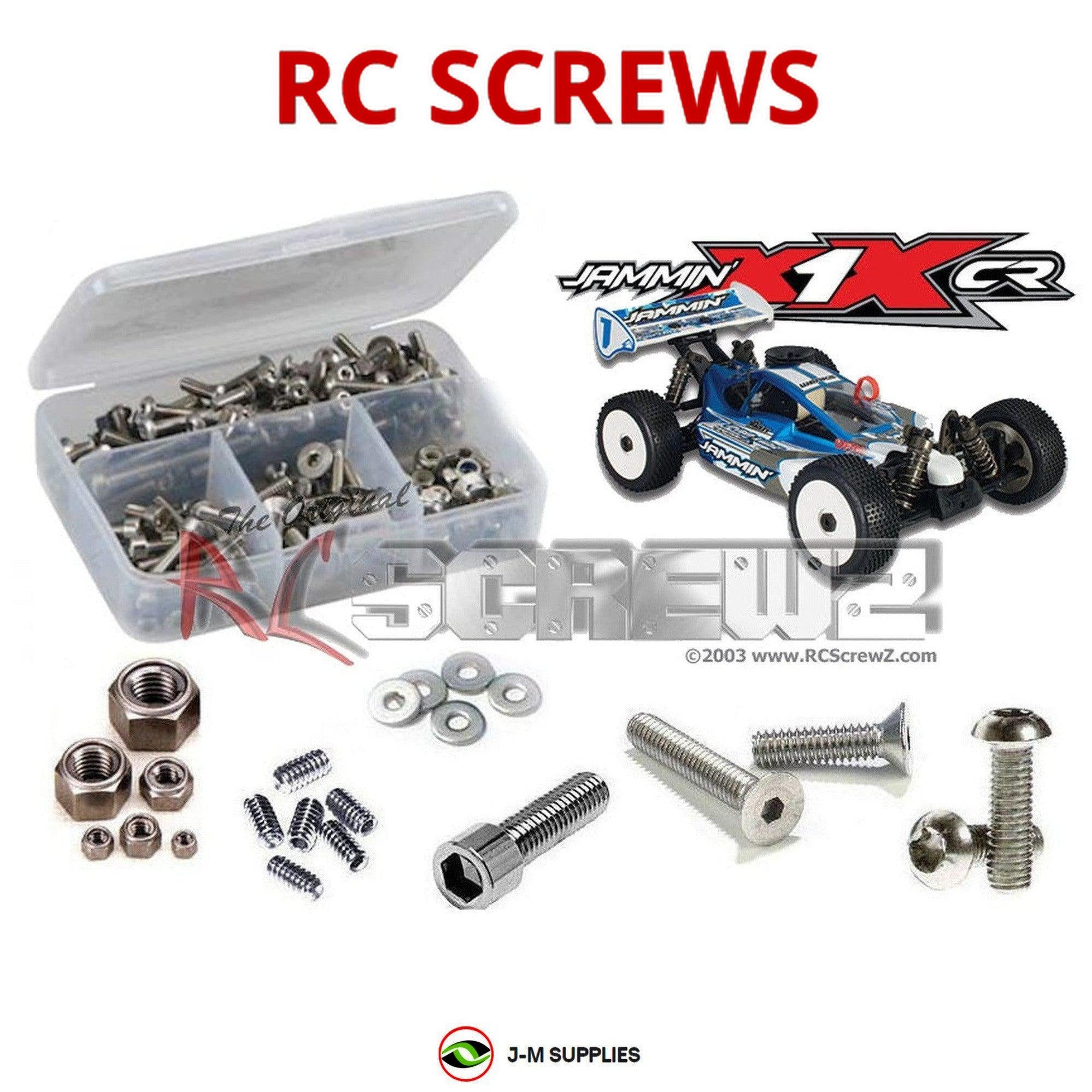 RCScrewZ Stainless Steel Screw Kit ofn043 for Ofna/Jammin X1X-CR - Picture 1 of 12