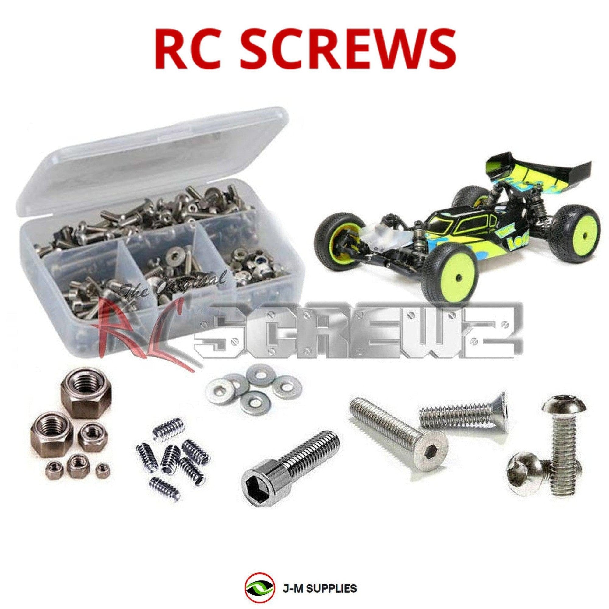 RCScrewZ Stainless Screw Kt los116 for Losi 22DC Race/5.0 Elite Bugy TLR03016/22 - Picture 1 of 12