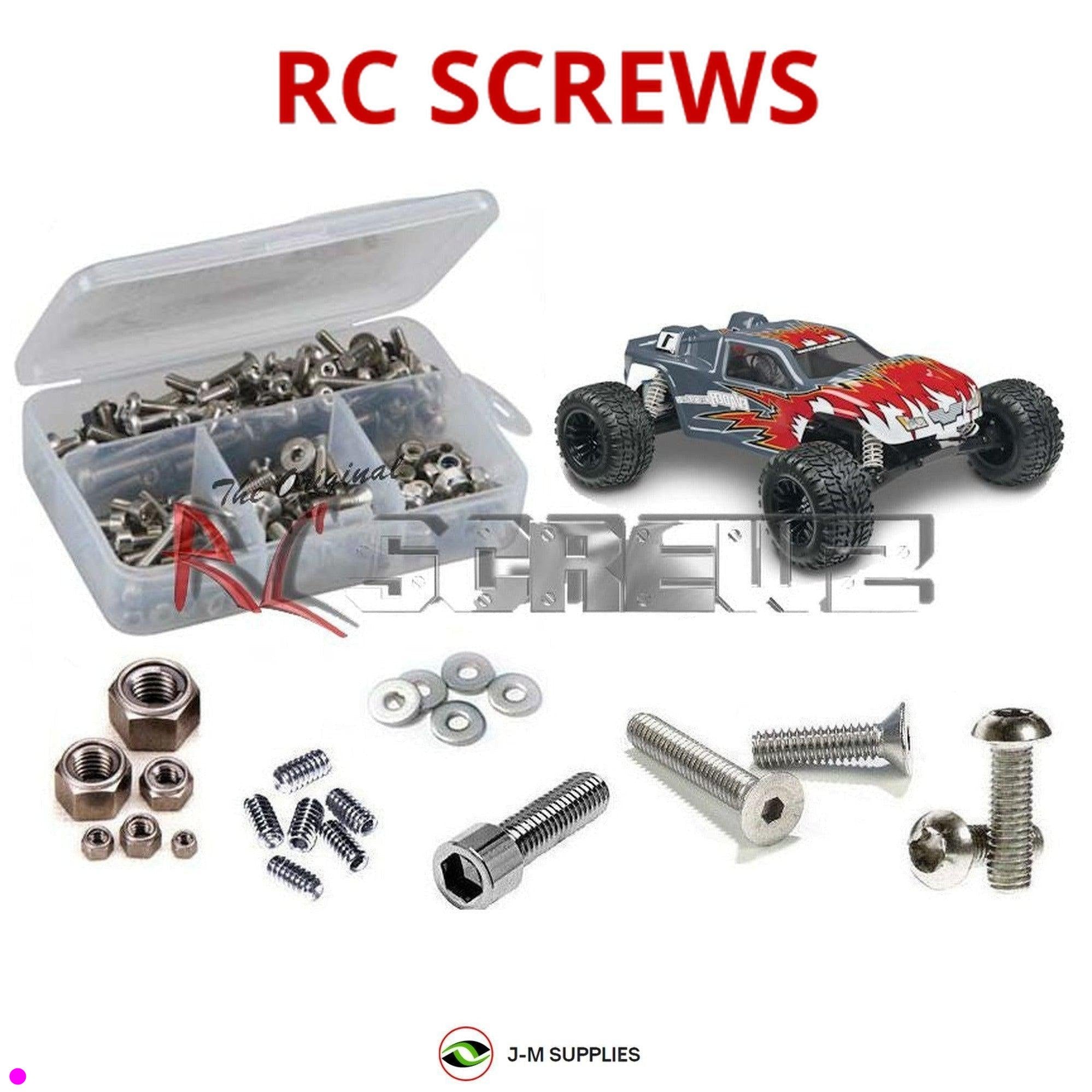 RCScrewZ Stainless Steel Screw Kit dur036 for Duratrax Evader DTX EXT 2.4 RTR - Picture 1 of 12