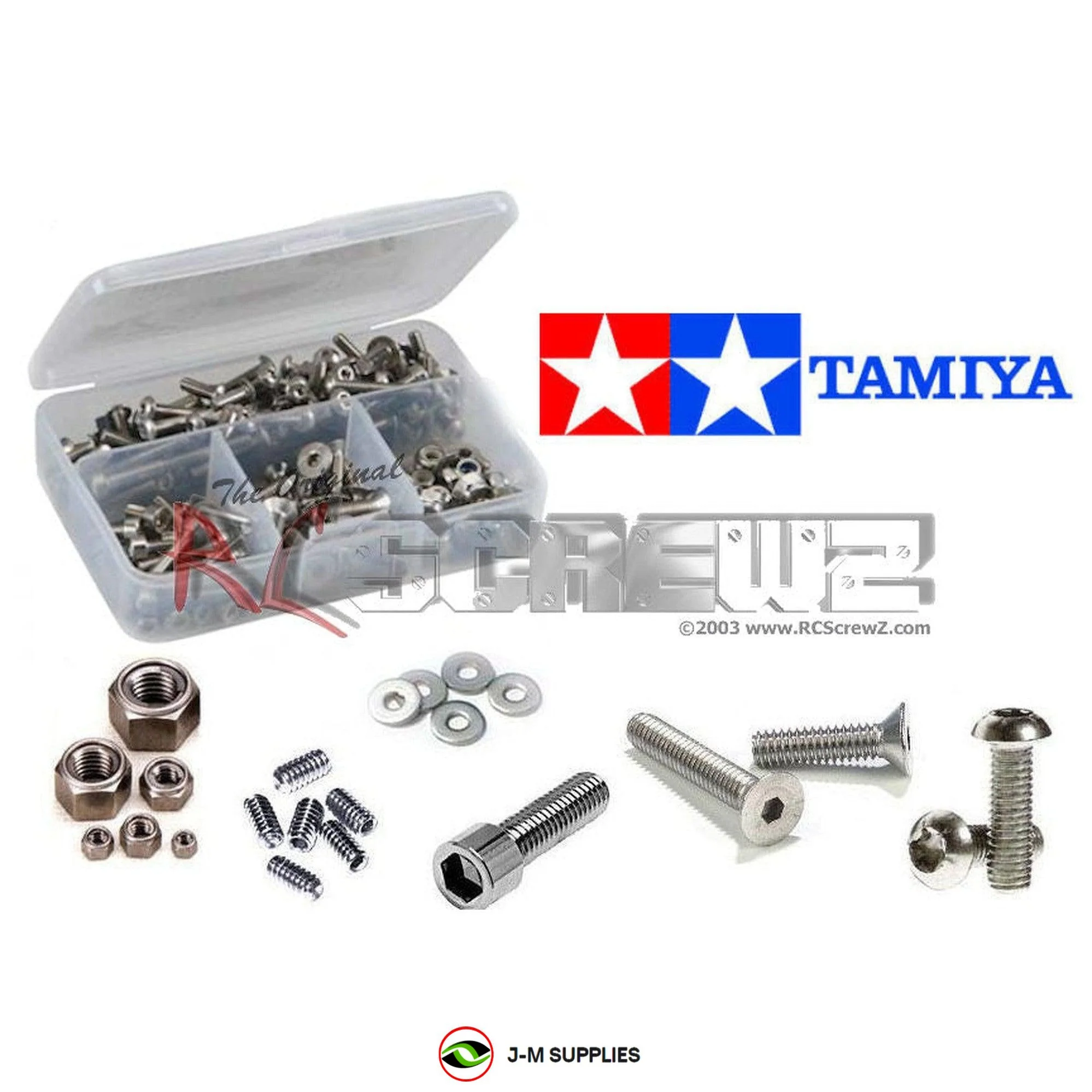 RCScrewZ Stainless Screw Kit+ tam072 for Tamiya TRF501X 1/10th #49401 | PRO - Picture 1 of 12