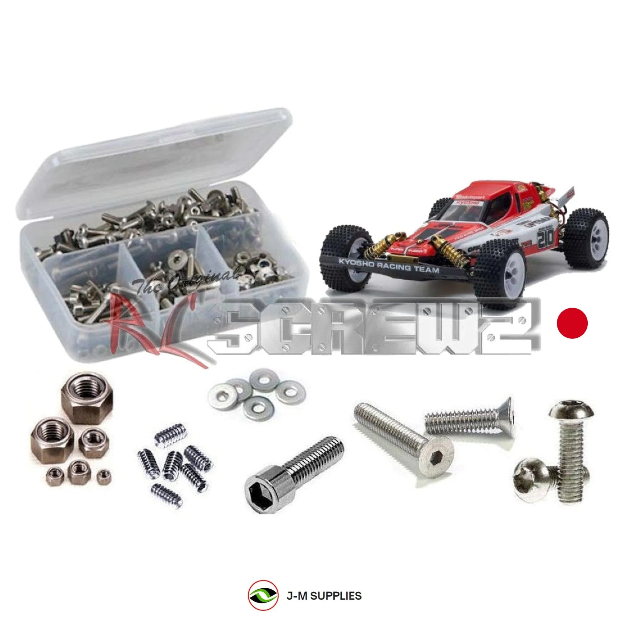 RCScrewZ Stainless Screw Kit+ kyo186 for Kyosho Turbo Optima/Gold 30619 RC Buggy - Picture 1 of 12