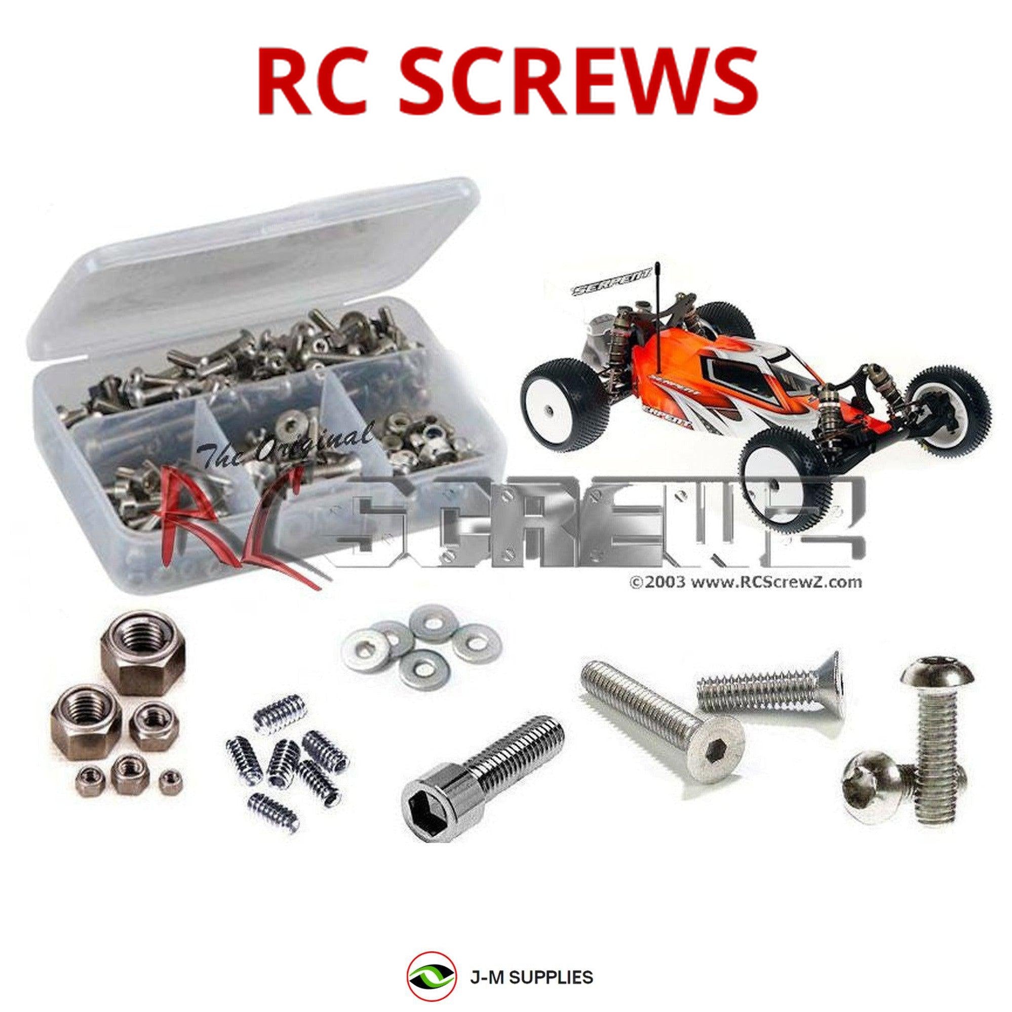 RCScrewZ Stainless Steel Screw Kit ser046 for Serpent Spyder SRX2 2wd RM - Picture 1 of 12