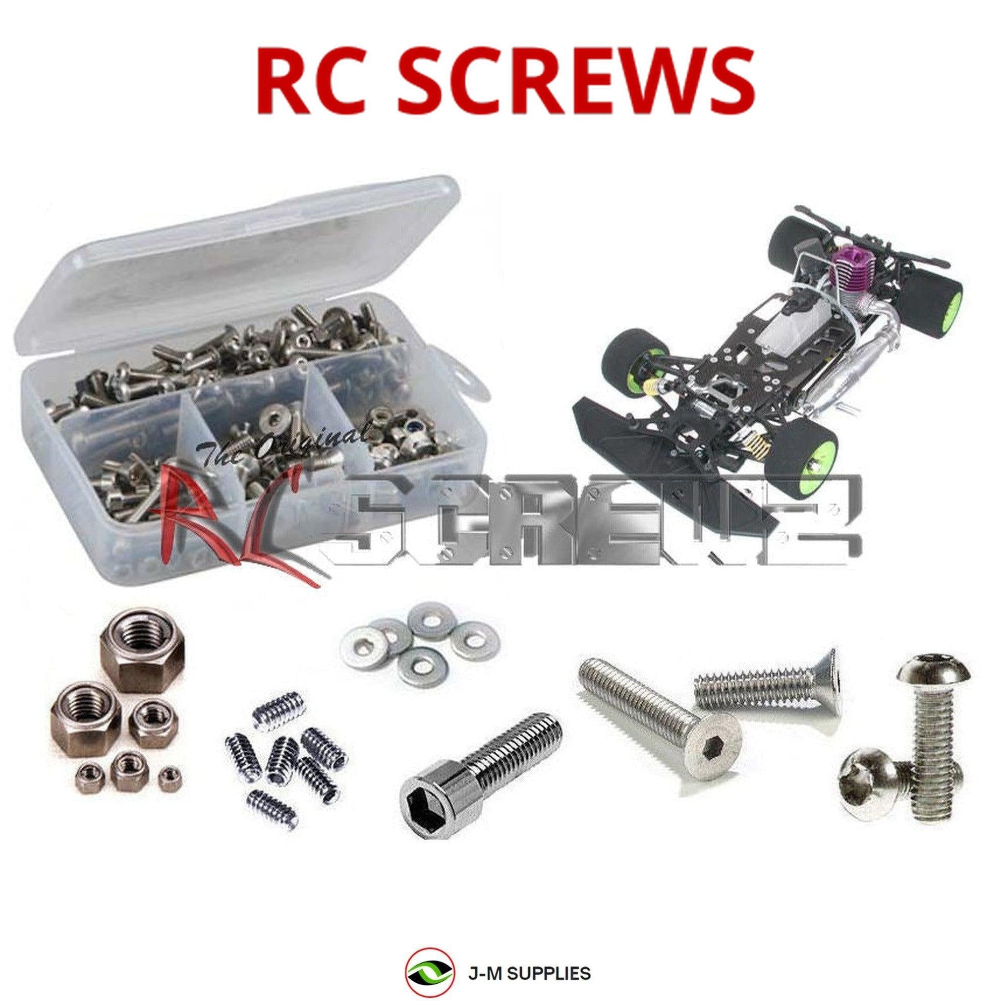 RCScrewZ Stainless Steel Screw Kit ser004 for Serpent 950/Team 1/8th - Picture 1 of 12