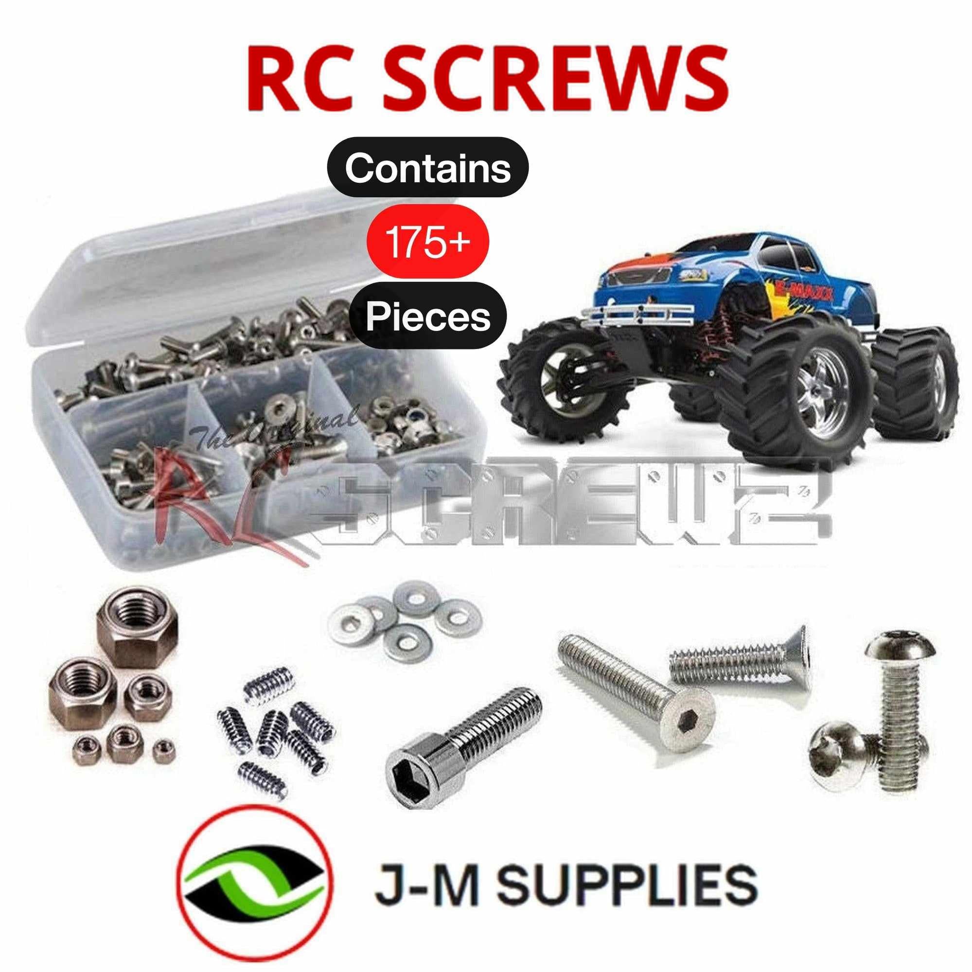 RCScrewZ Stainless Steel Screw Kit for Traxxas E-Maxx #3903 / #3906 tra002 - Picture 1 of 12