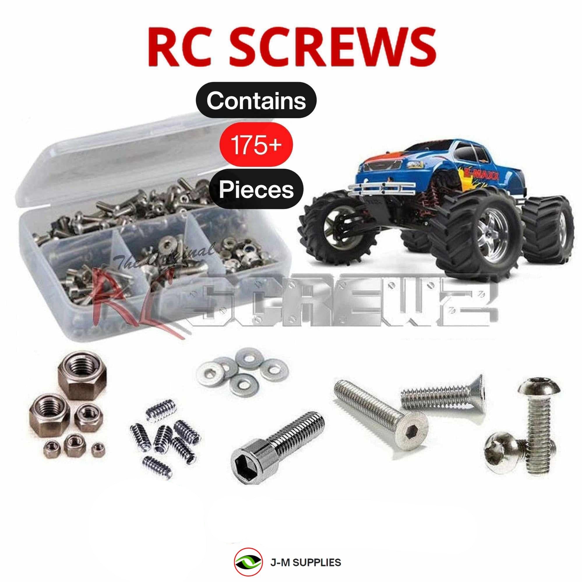 RCScrewZ Stainless Screw Kit tra002 for Traxxas E-Maxx 1/10 (#3903/3906) | SET - Picture 1 of 12