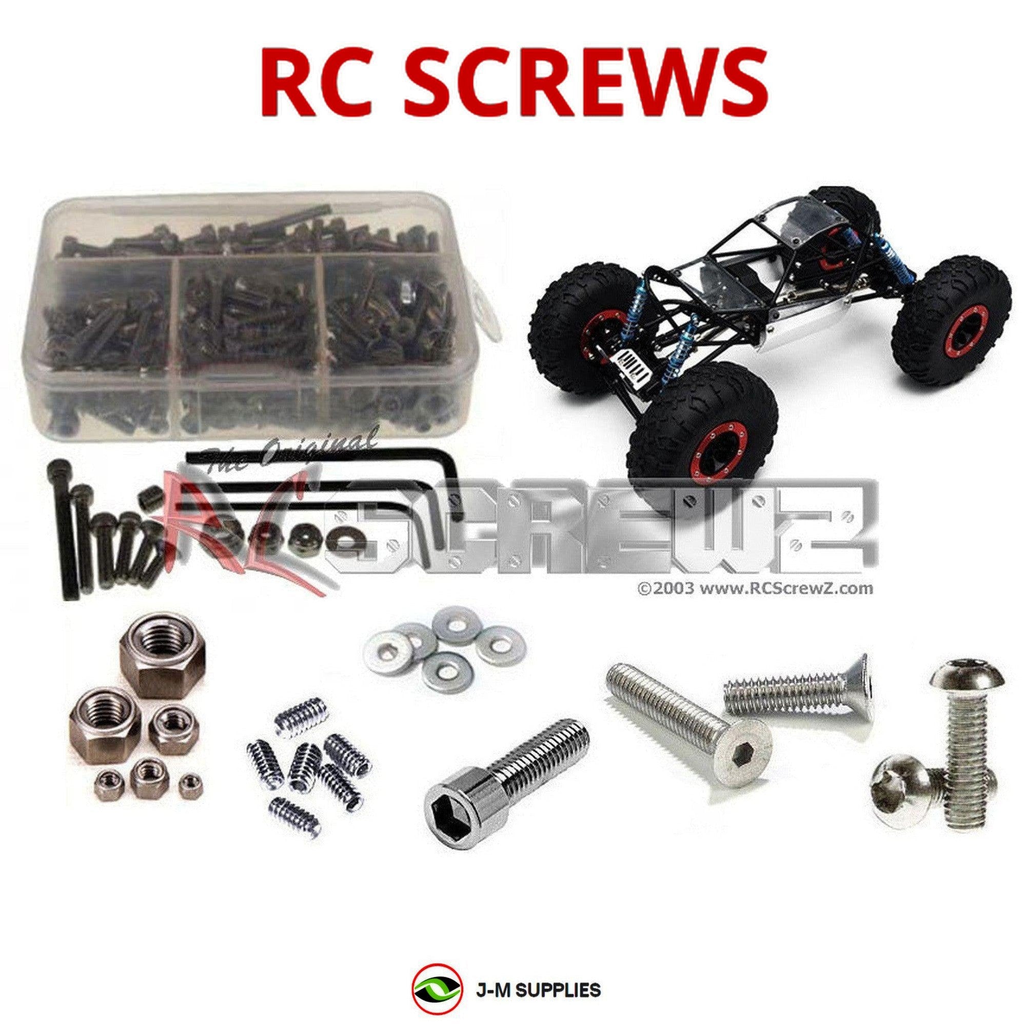 RCScrewZ Stainless Steel Screw Kit rc4wd004 for RC4WD Copperhead Crawler - Picture 1 of 12