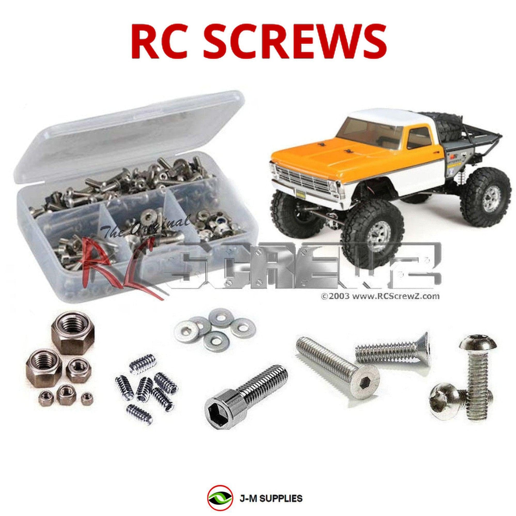 RCScrewZ Stainless Steel Screw Kit vat016 for Vaterra Ascender 1968 F-100 - Picture 1 of 12