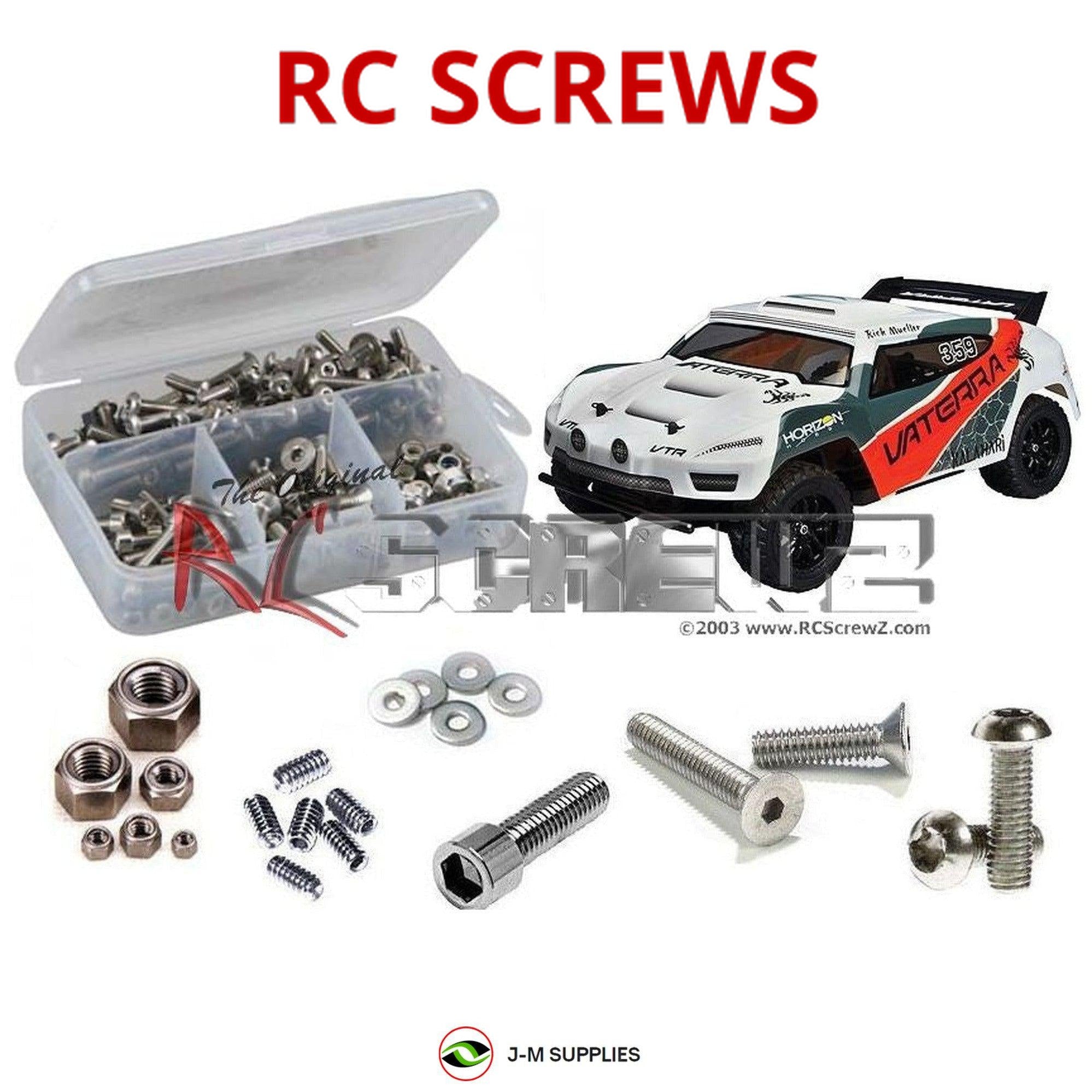 RCScrewZ Stainless Steel Screw Kit vat004 for Vaterra Kalahari Desert Raider - Picture 1 of 12