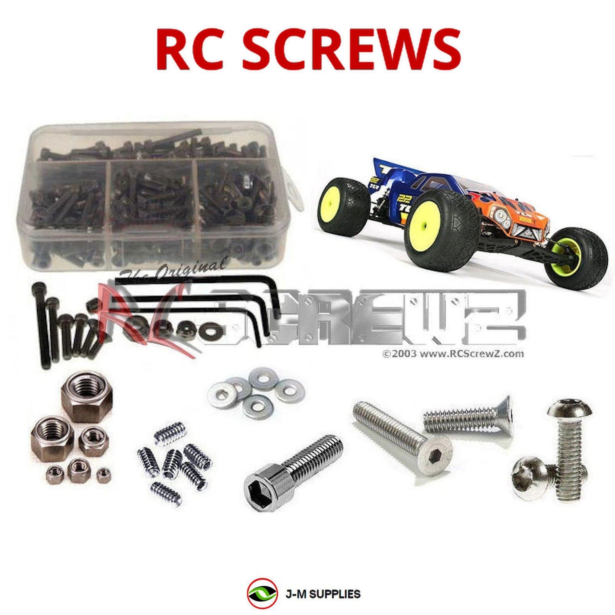 RCScrewZ Stainless Steel Screw Kit los064 for Team Losi Racing 22-T Truck - Picture 1 of 12