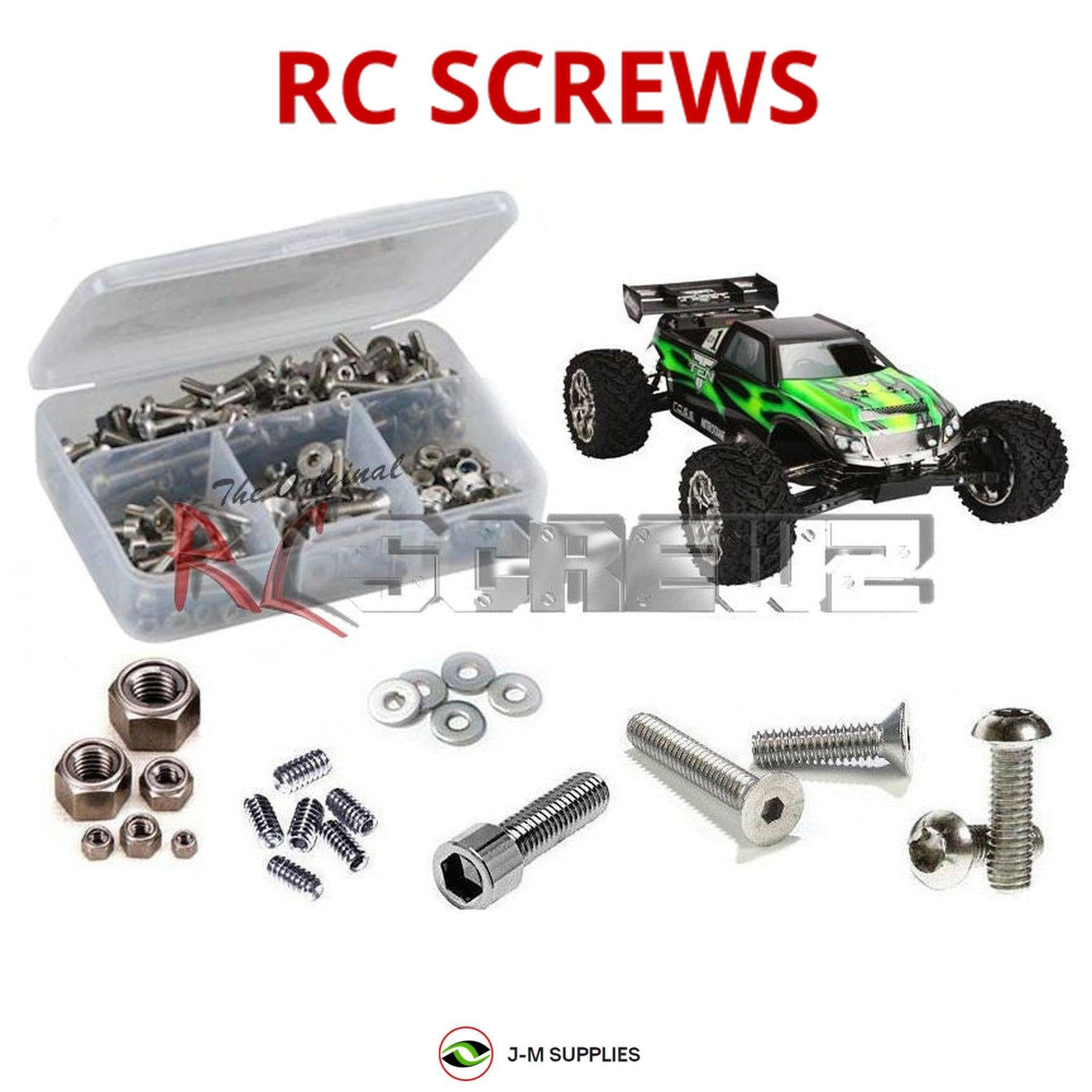 RCScrewZ Metric Stainless Screw Kit los052m for Losi Ten-T Nitro 1/10 LOSB0126 - Picture 1 of 12