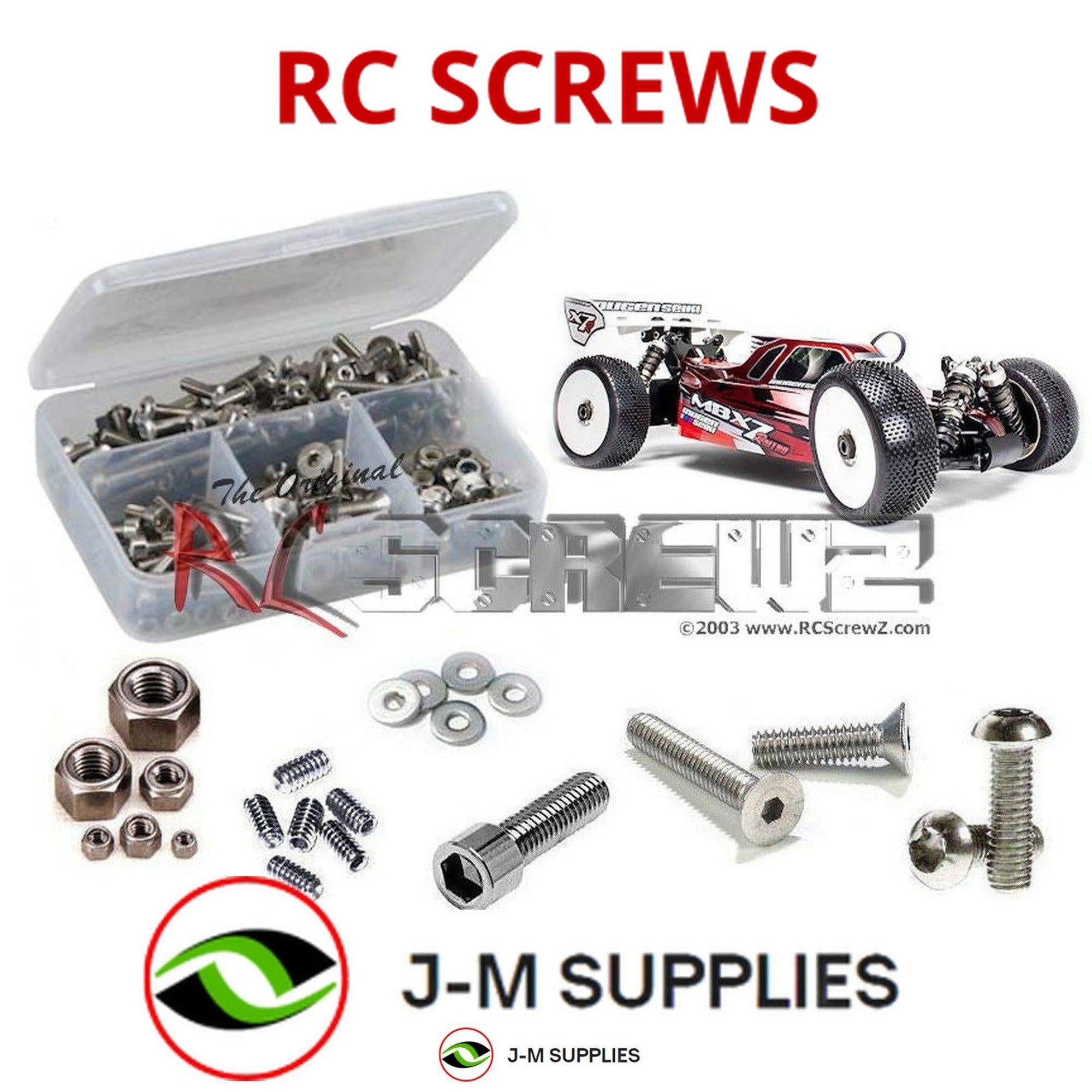 RCScrewZ Stainless Steel Screw Kit mug030 for Mugen Seiki MBX-7R Nitro - Picture 1 of 12